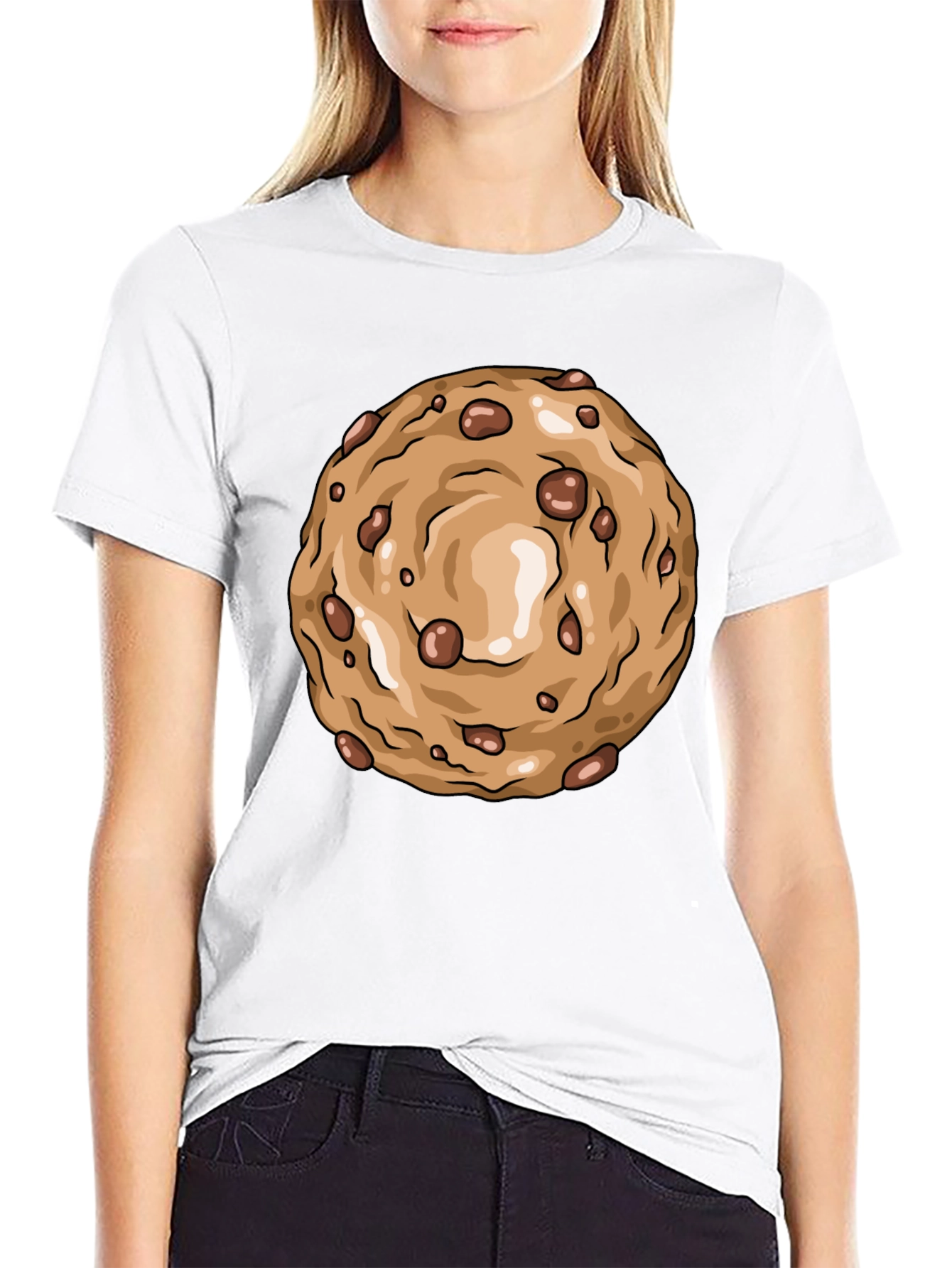Black Cookie T-Shirt - Deliciously Funny Graphic Tee! view 9