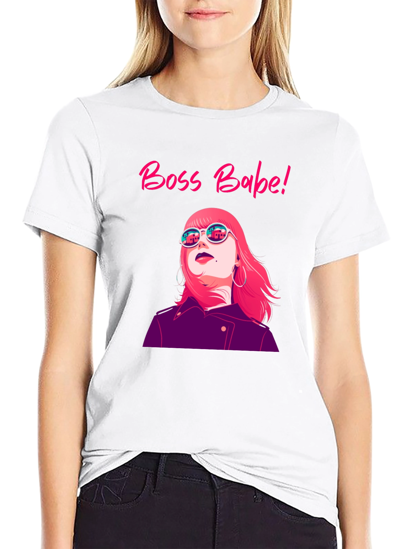 Black Boss Babe Graphic Tee - Stylish & Empowering view 9