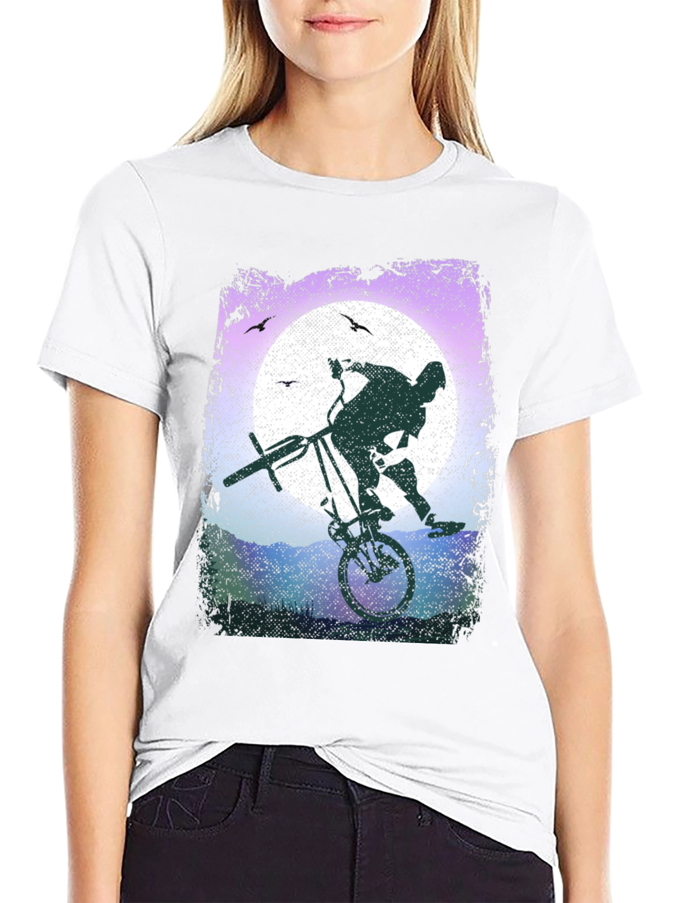 BMX Bike Stunt T-Shirt - Graphic Tee - 9