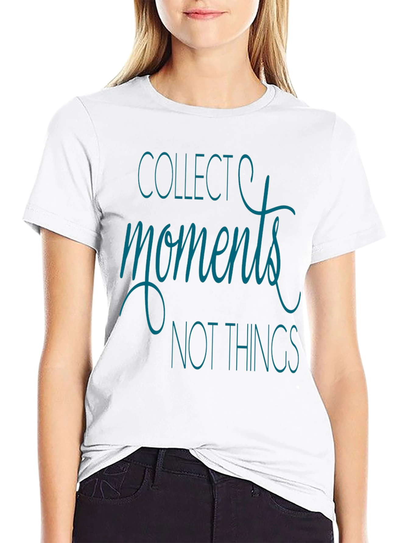Black Collect Moments Graphic Tee - Black Short Sleeve Shirt view 9
