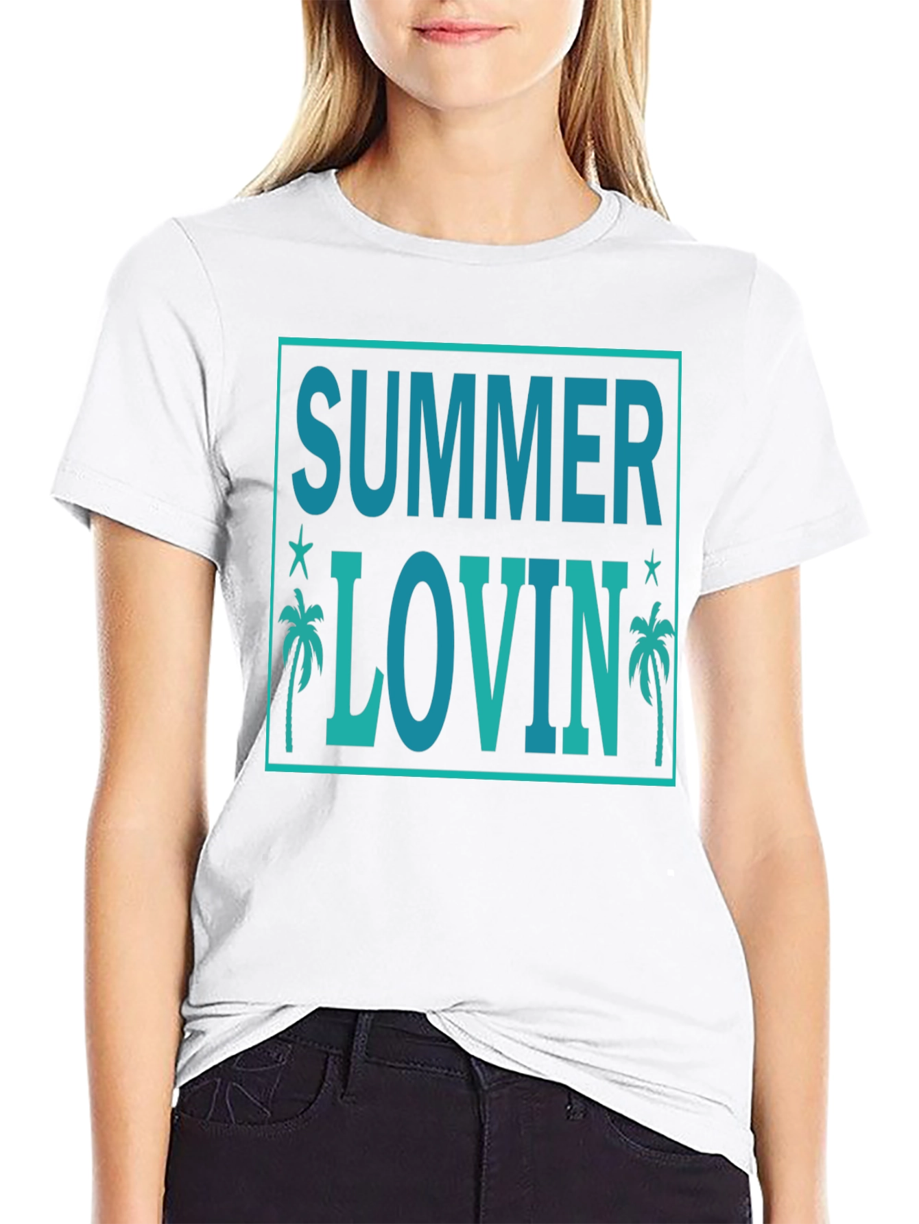 Black Summer Lovin' Graphic Tee view 9