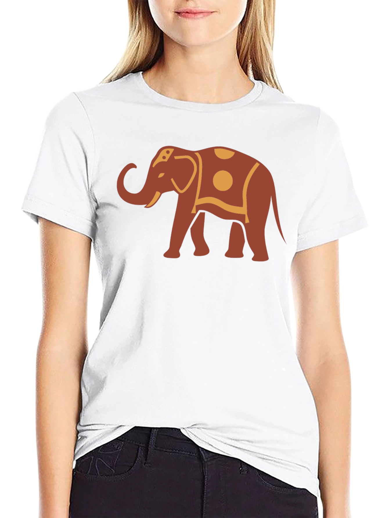 Black Elephant Graphic Tee - Unique Style view 9
