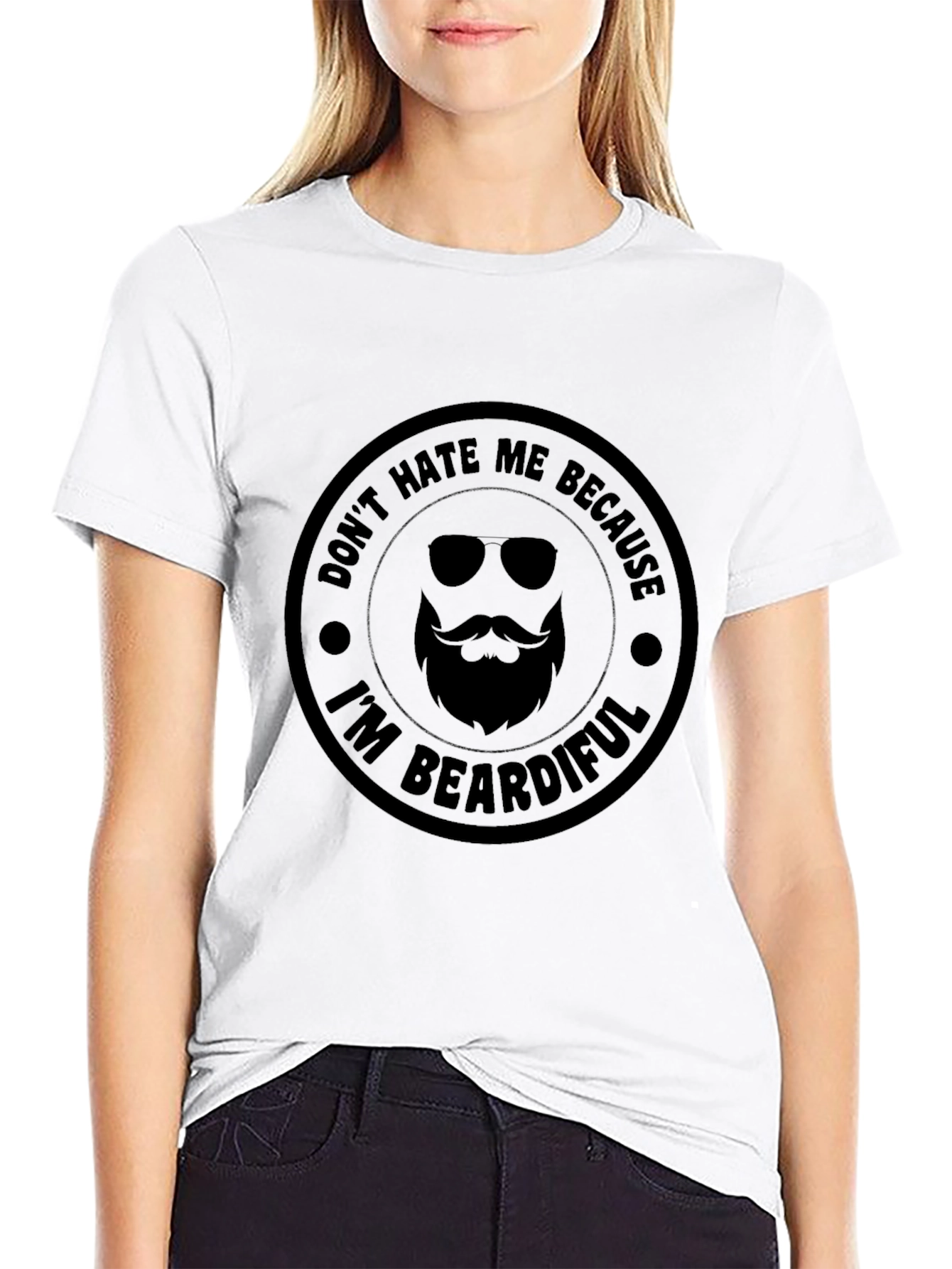 Black Beardiful Black T-Shirt view 9