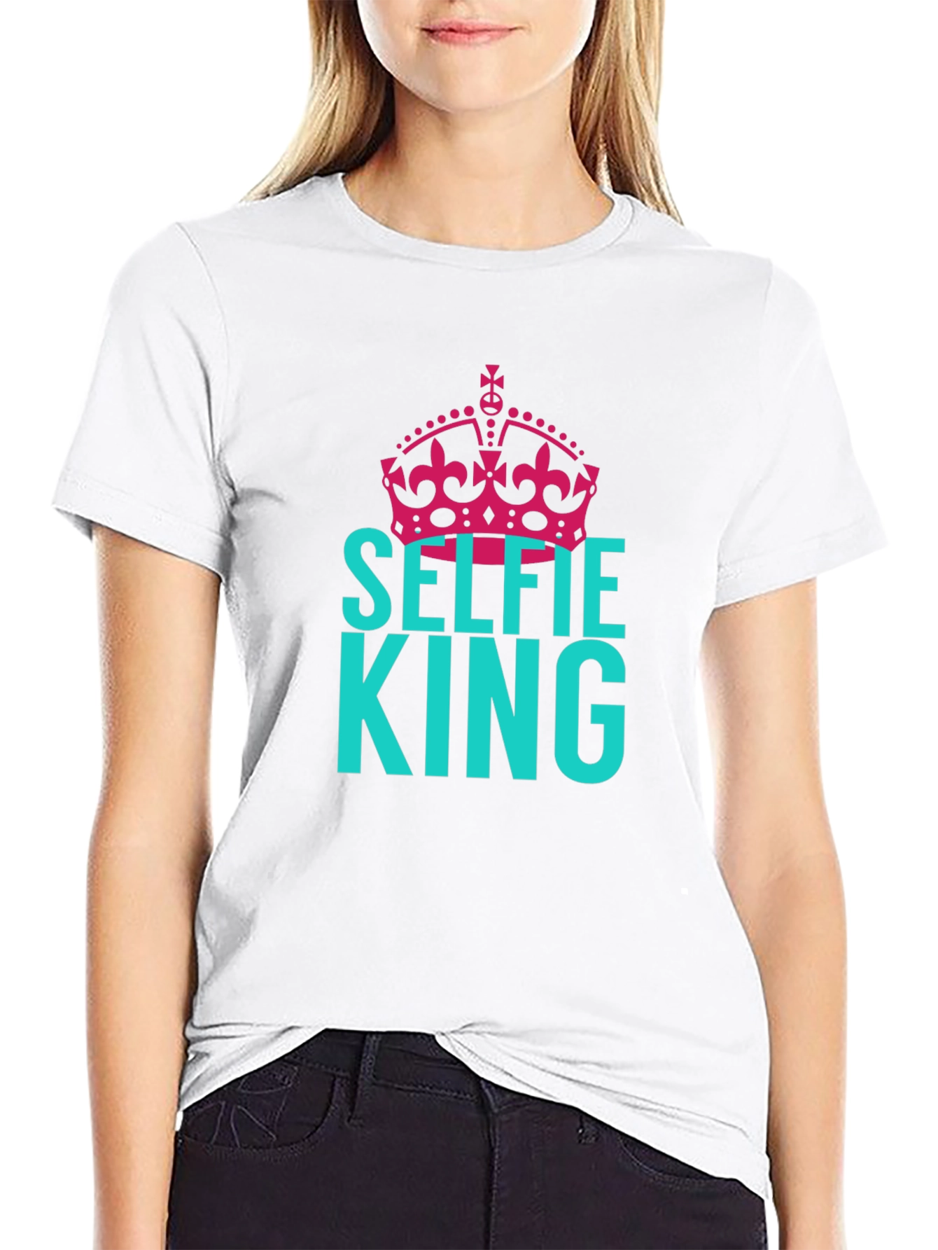 Selfie King Graphic Tee - Cool Design - 9