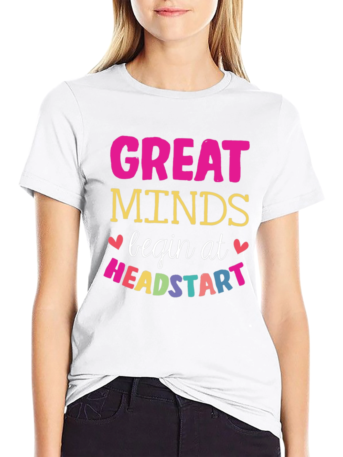 Great Minds Begin at Head Start T-Shirt - 9