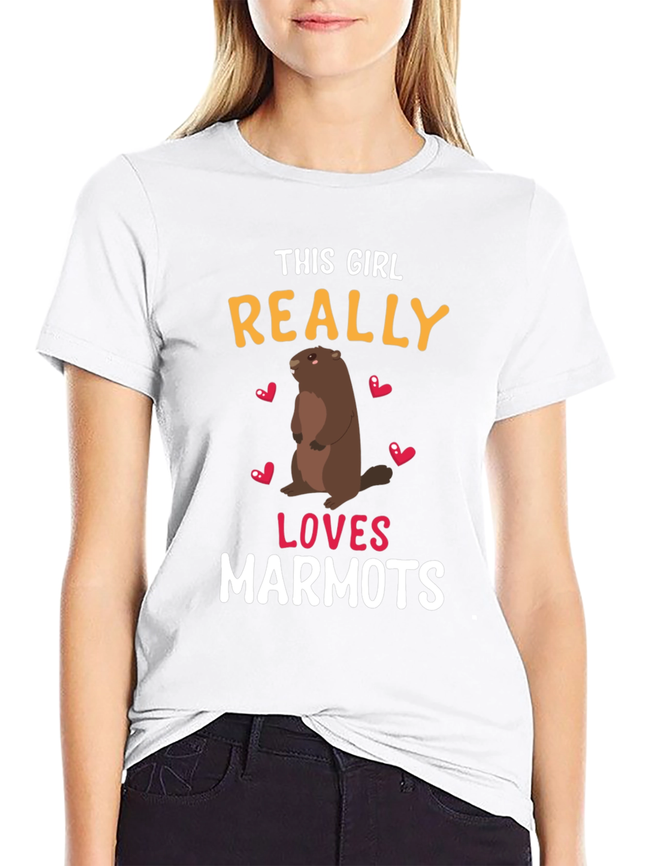This Girl Really Loves Marmots T-Shirt - 9