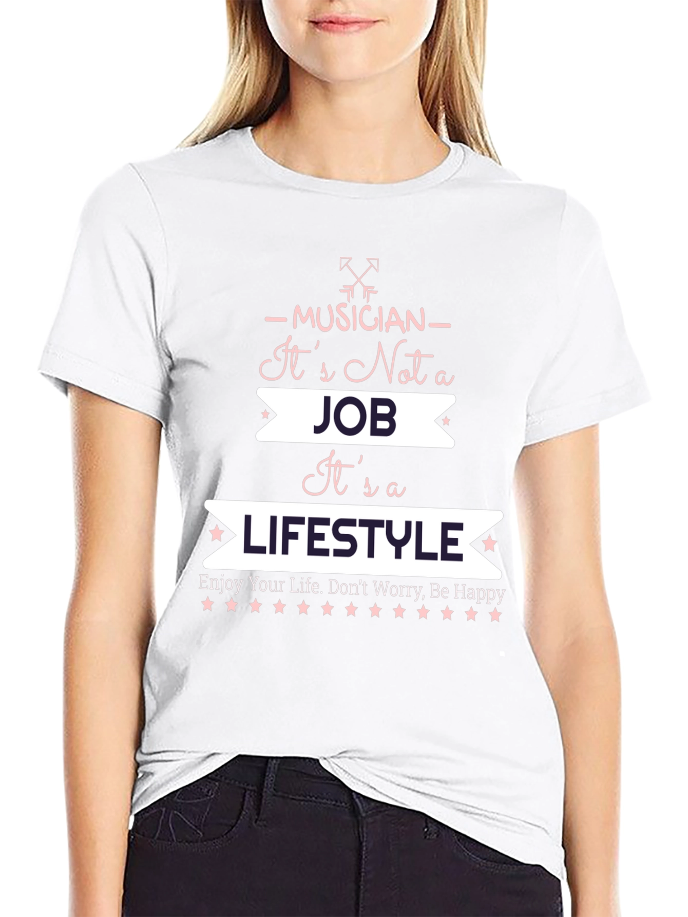 Black Musician Lifestyle Graphic Tee view 9