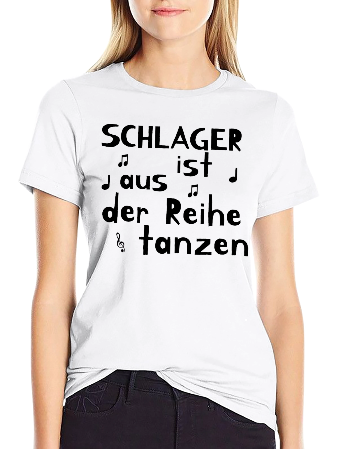 Black Schlager Tanzen Black T-Shirt view 9