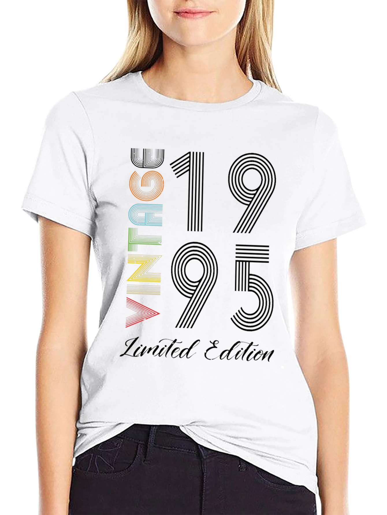 Black Vintage 1995 Limited Edition Graphic Tee view 9