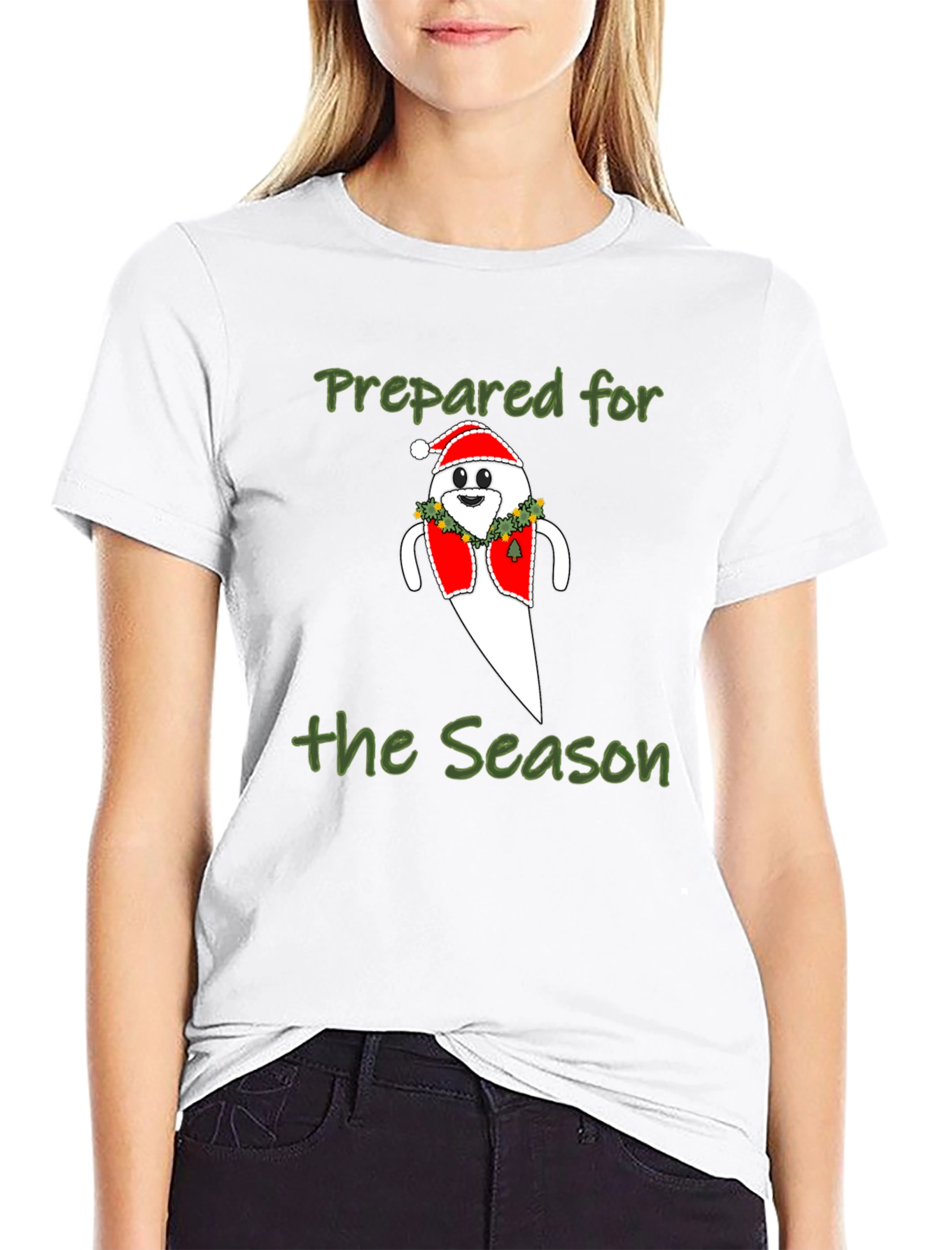 Black Holiday Season Prepared T-Shirt view 9