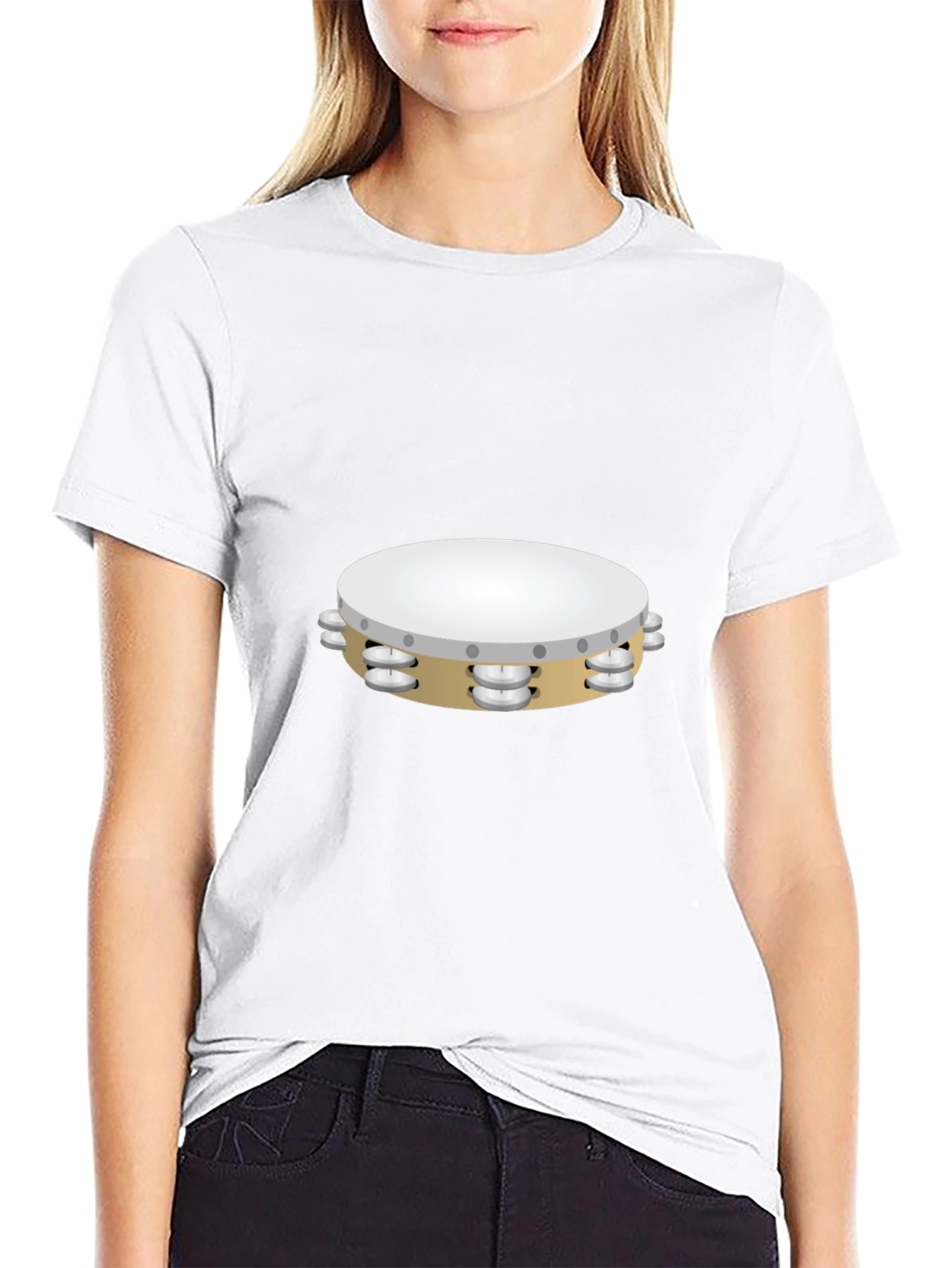 Black Tambourine Graphic Tee view 9