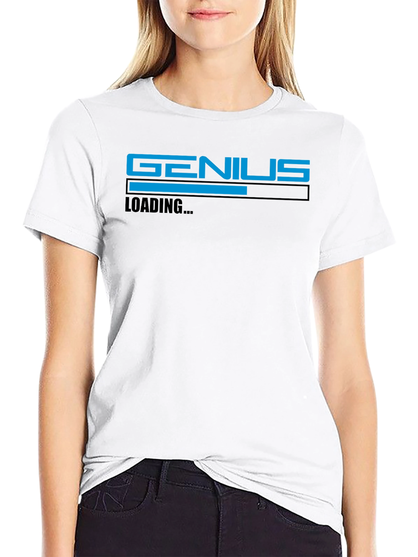 Black Genius Loading Black Graphic Tee - Men's Short Sleeve view 9