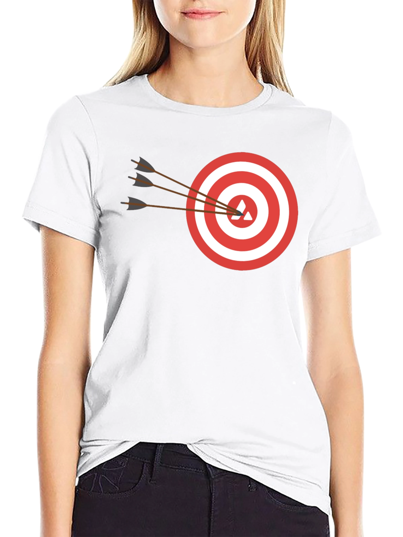 Black Target Practice T-Shirt - Bullseye Tee view 9