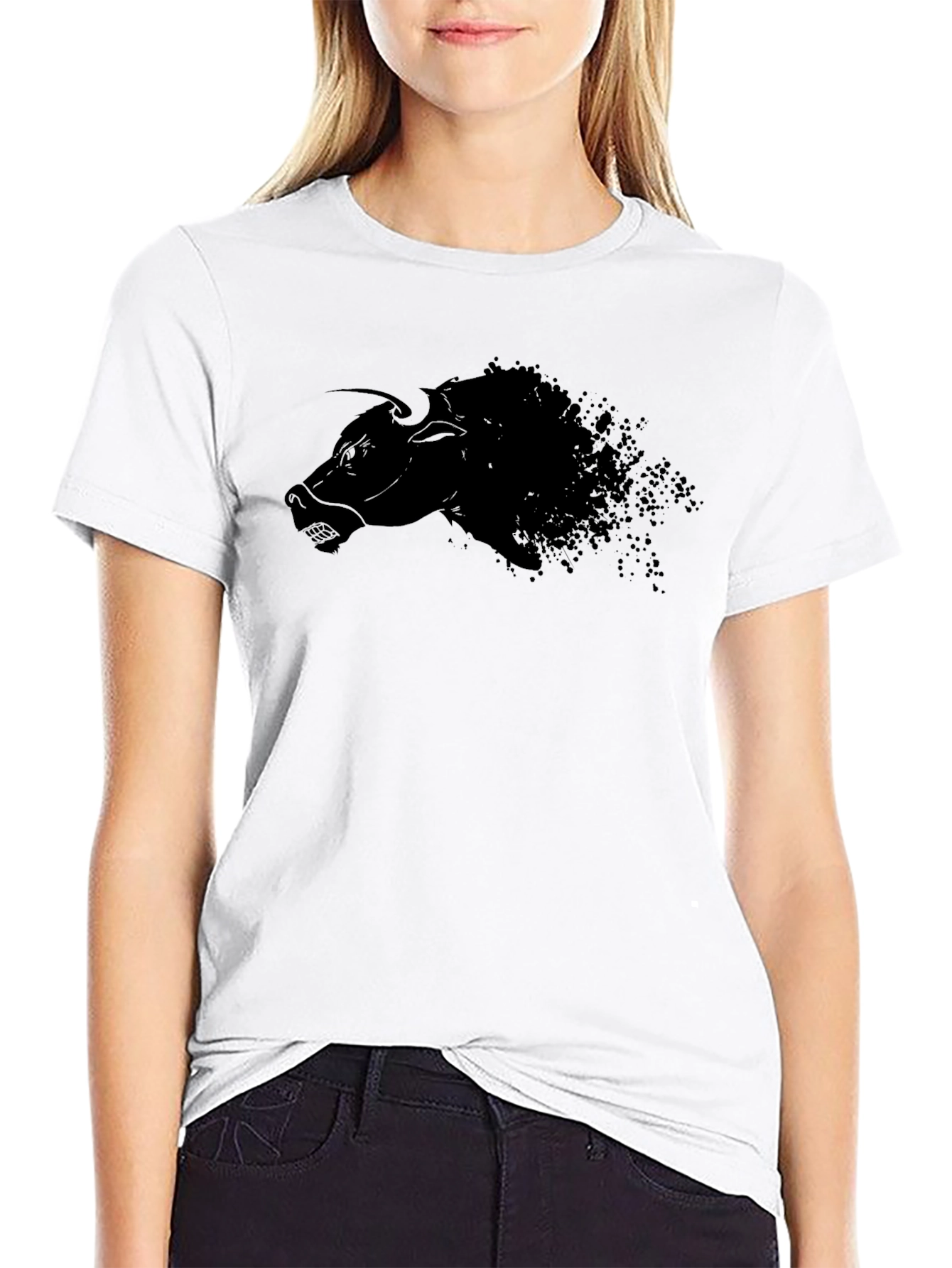 Black Bull Graphic Tee - Bold Style - 9