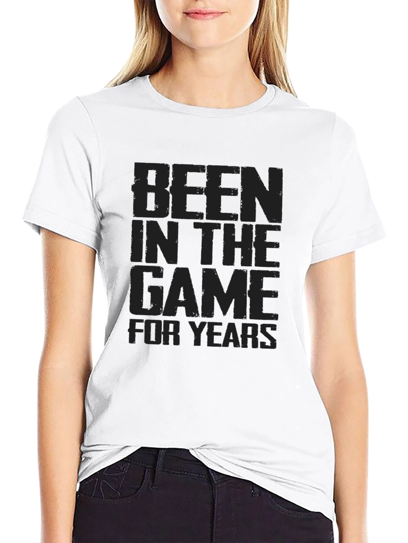 Black Been in the Game for Years Black T-Shirt view 9
