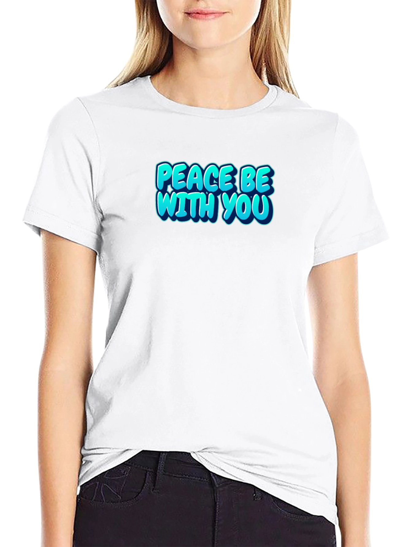 Peace Be With You Graphic T-Shirt - 9