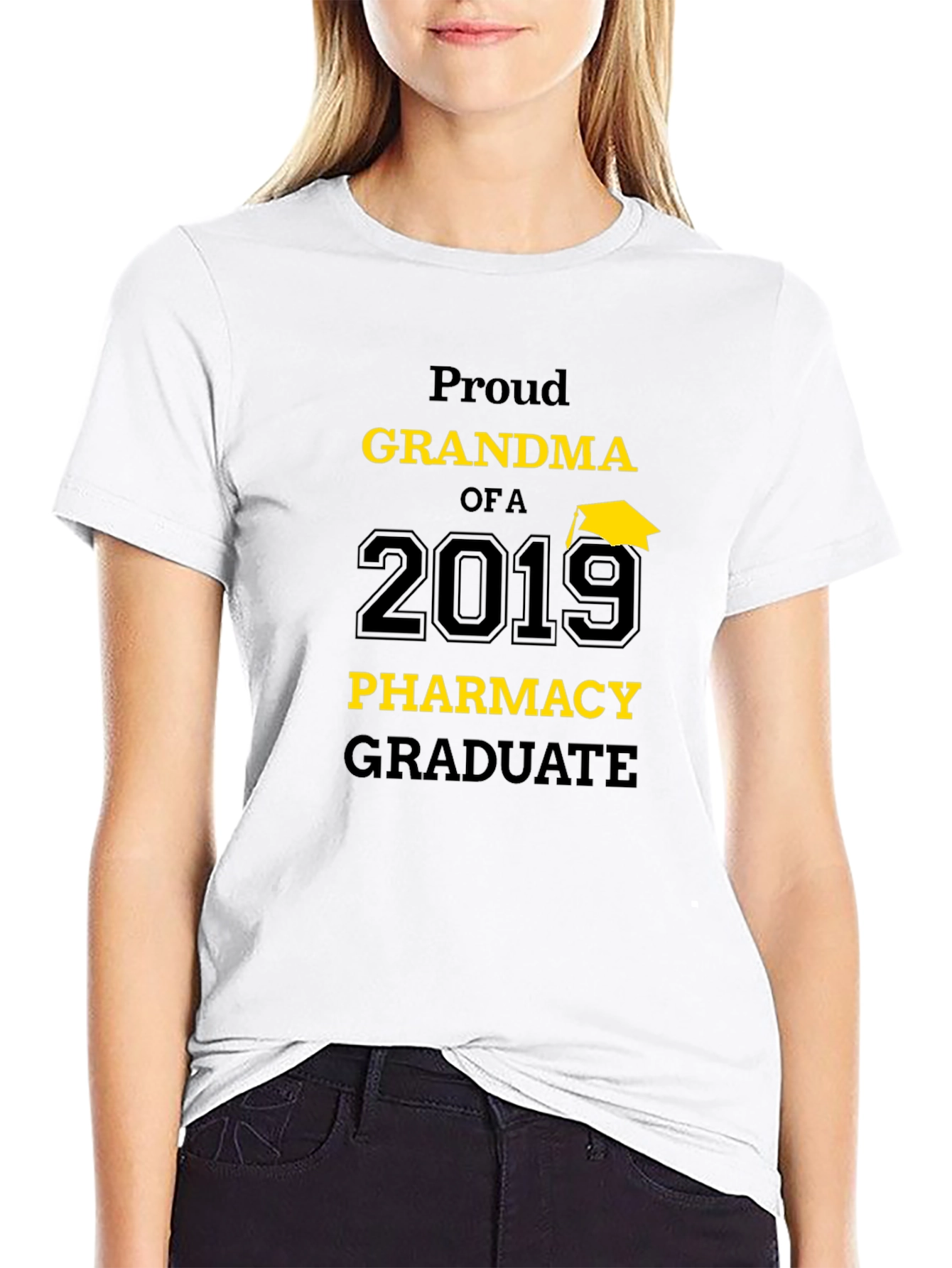 Proud Grandma 2019 Pharmacy Graduate T-Shirt - 9