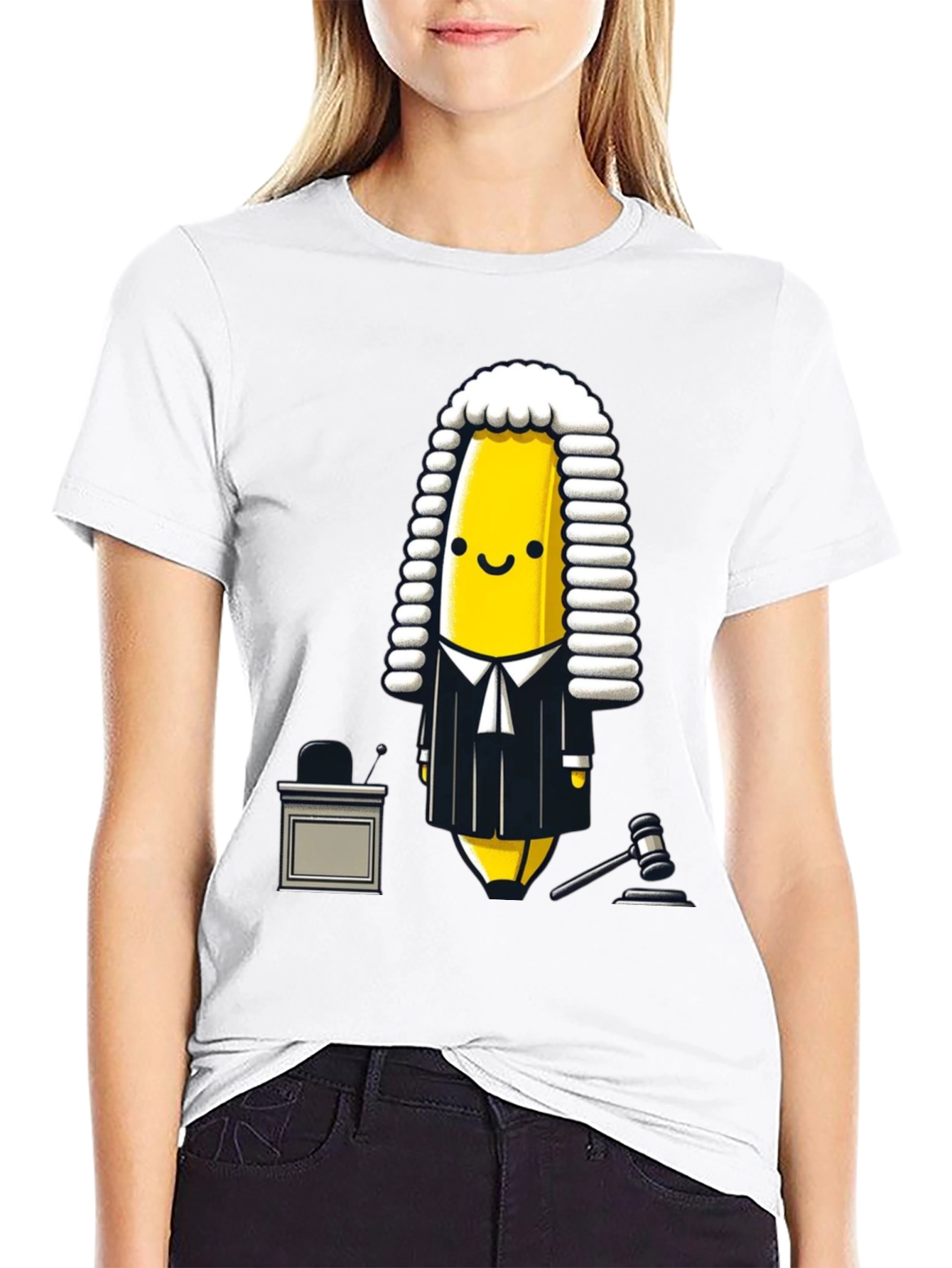 Banana Judge T-Shirt - Funny Lawyer Tee - 9