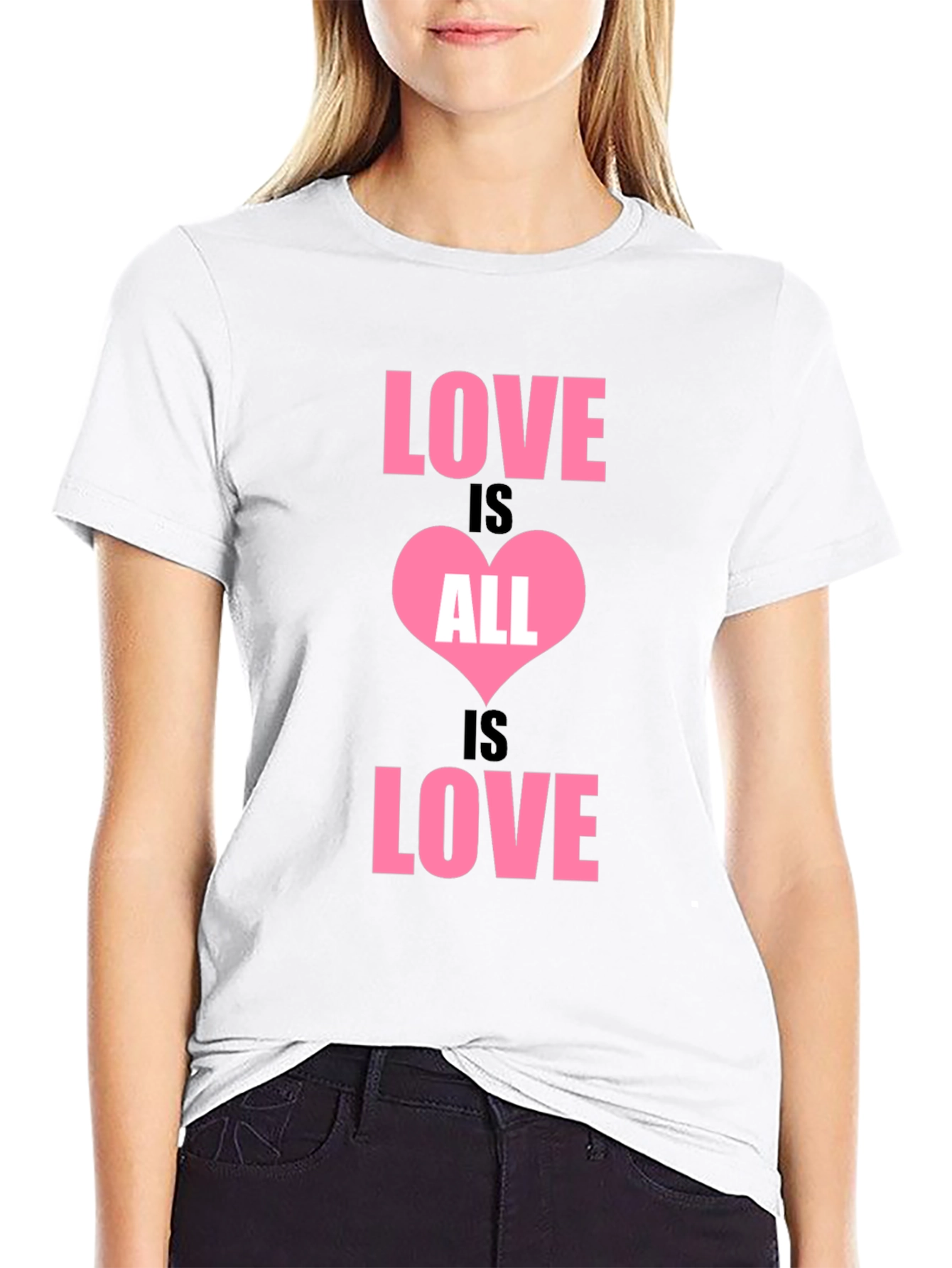 Black Love is All T-Shirt view 9