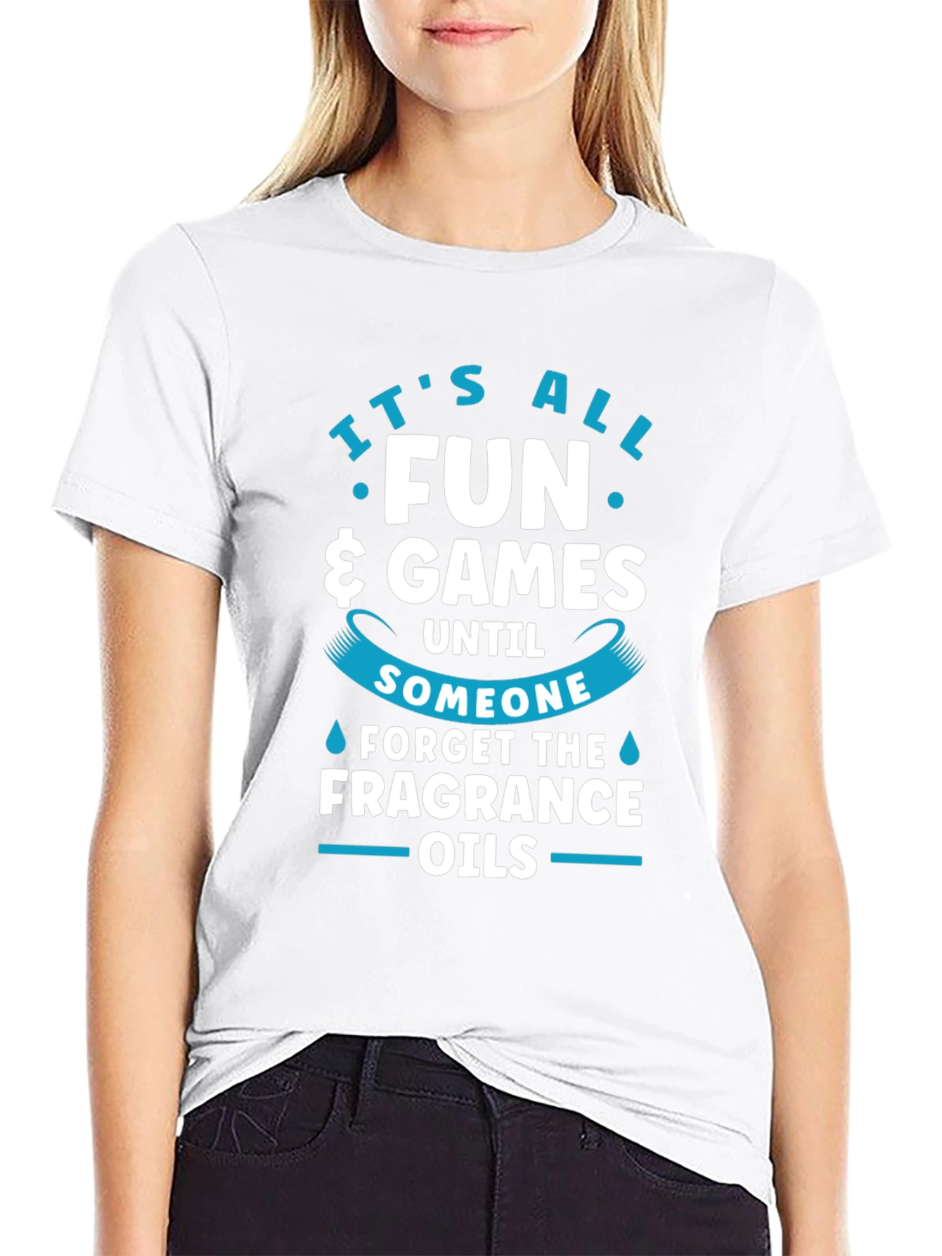 Funny Fragrance Oils T-Shirt - It's All Fun & Games! - 9