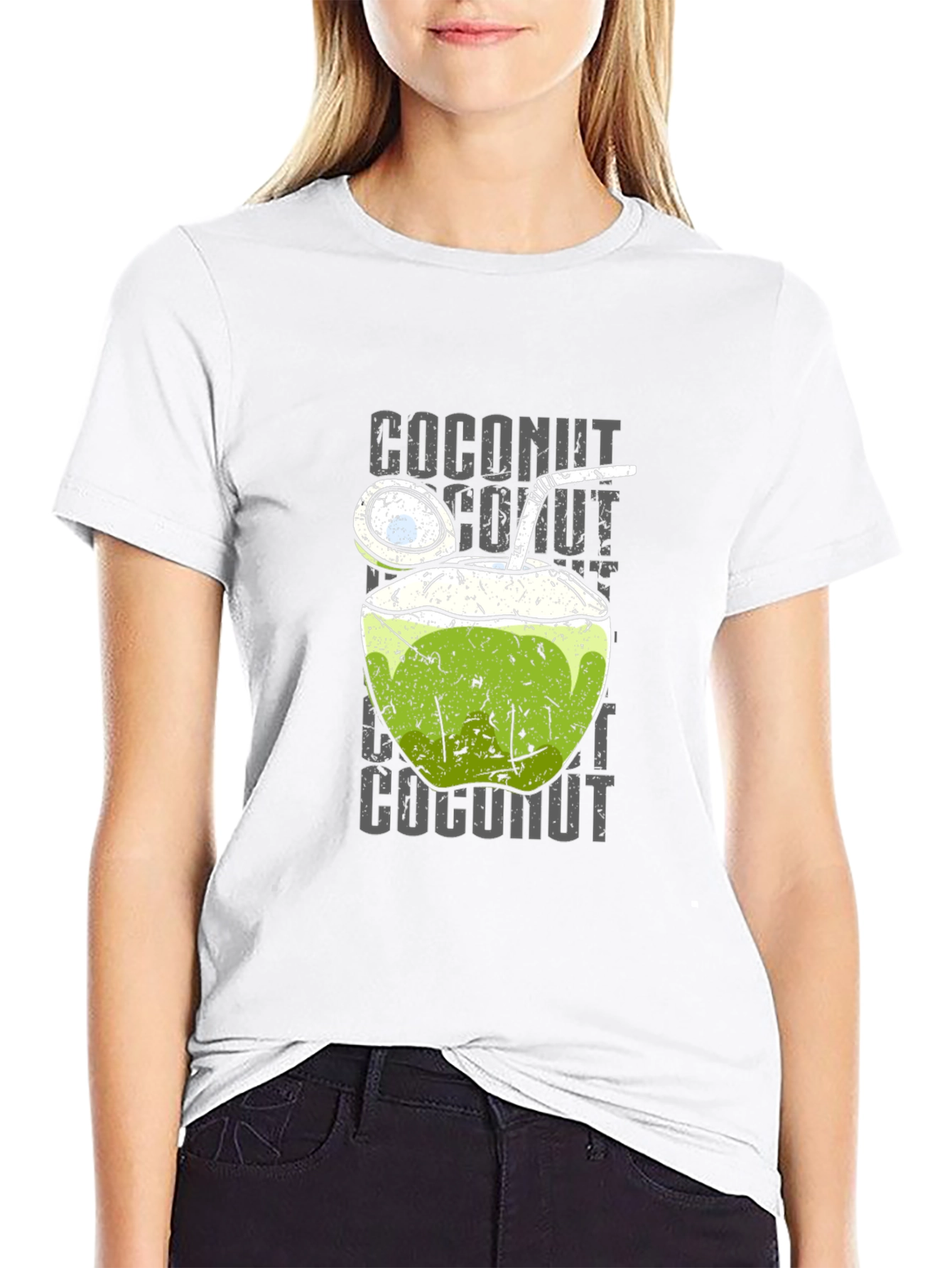 Coconut Drink T-Shirt - Refreshing Summer Style - 9