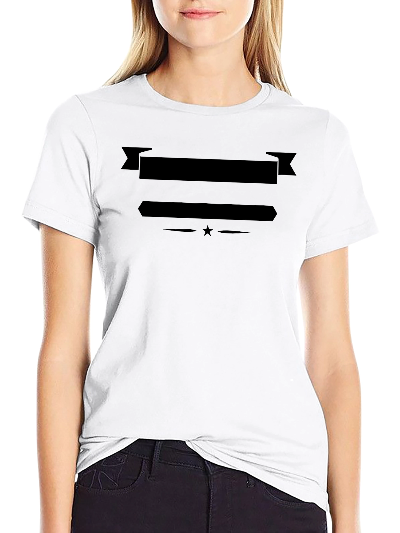 Black Men's Solid Black Crew Neck T-Shirt view 9