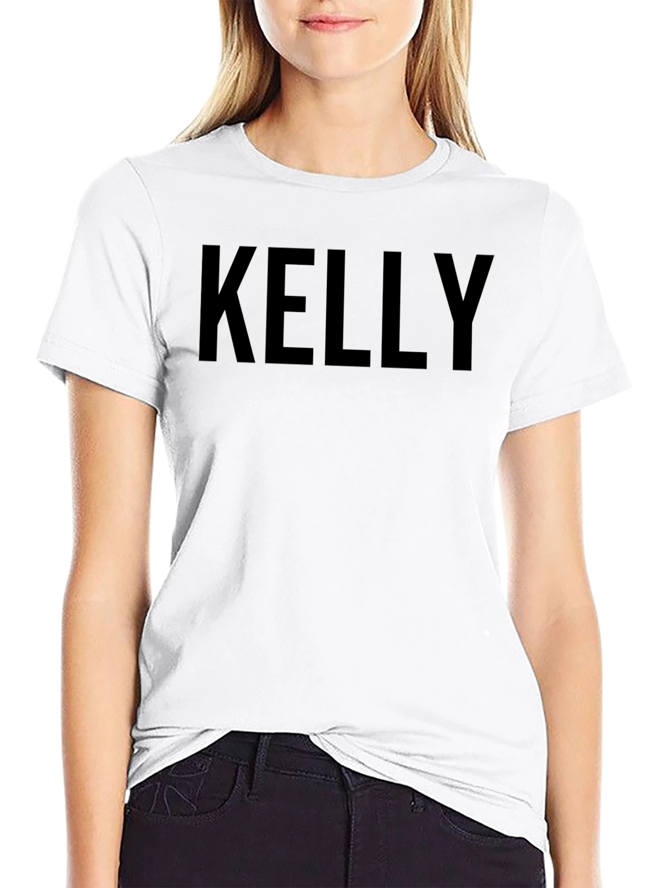 Kelly Black T-Shirt - Custom Name Tee - 9