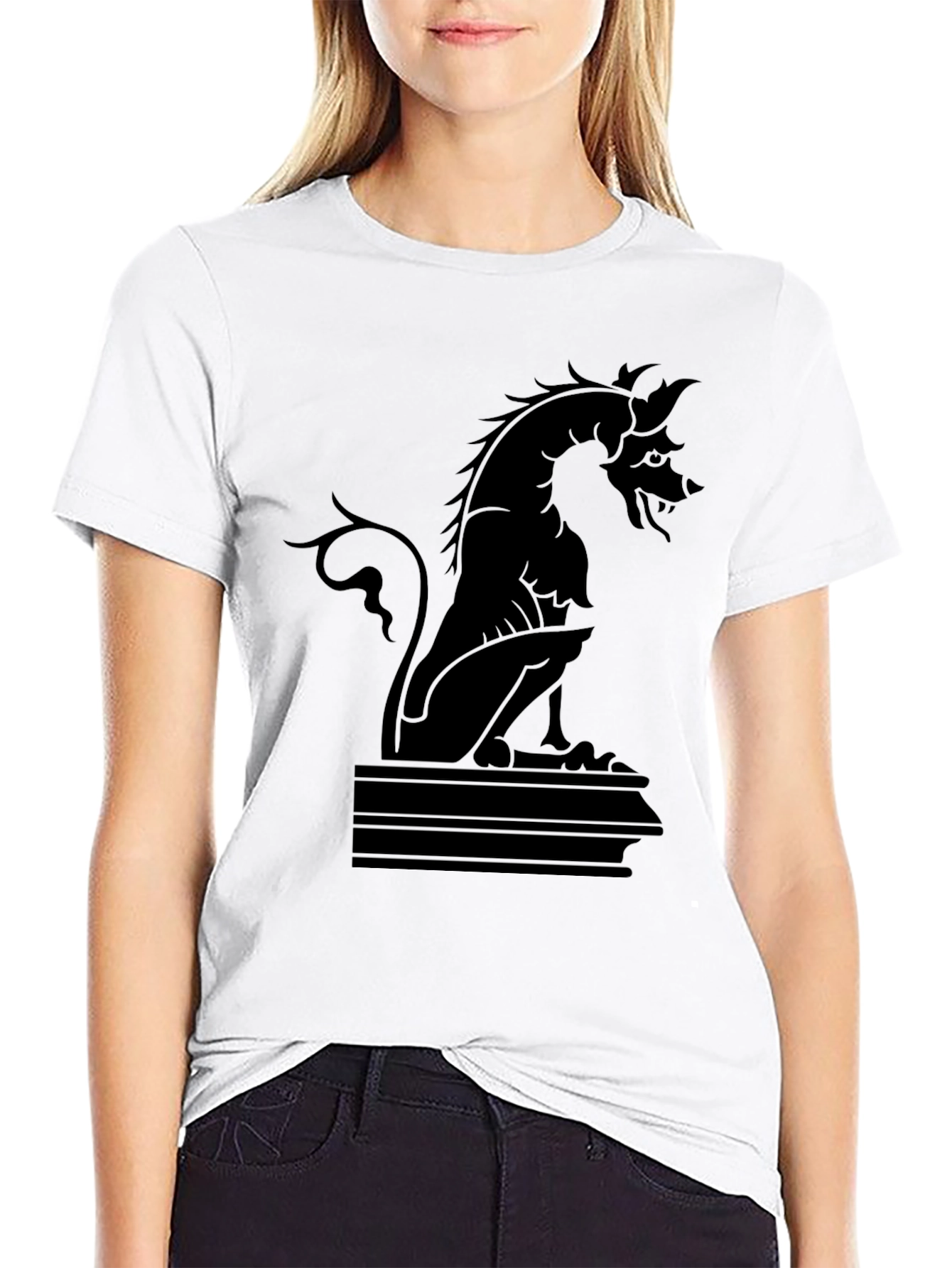 Black Black Dragon Graphic Tee - Men's Short Sleeve view 9