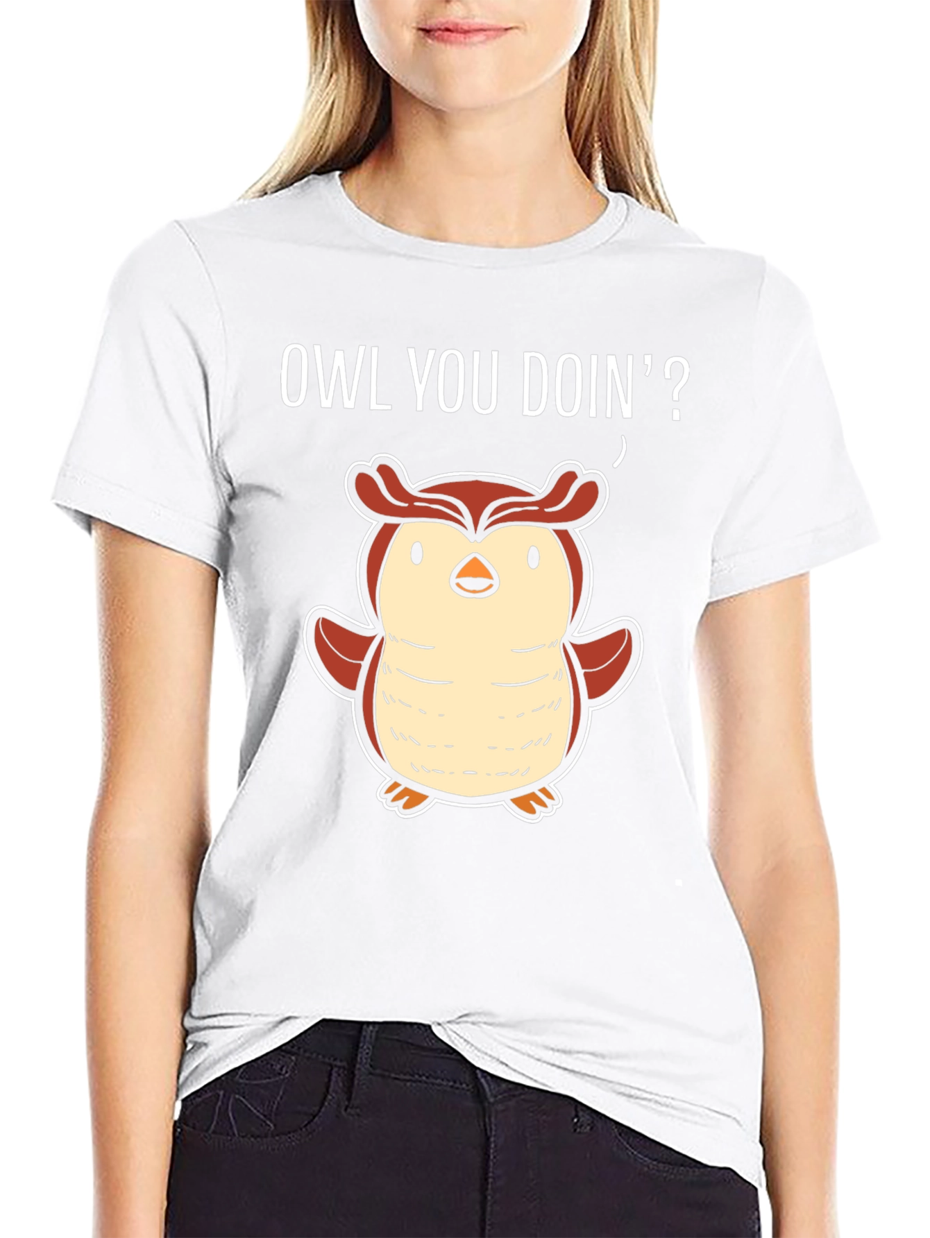 Funny Owl You Doin' T-Shirt - 9