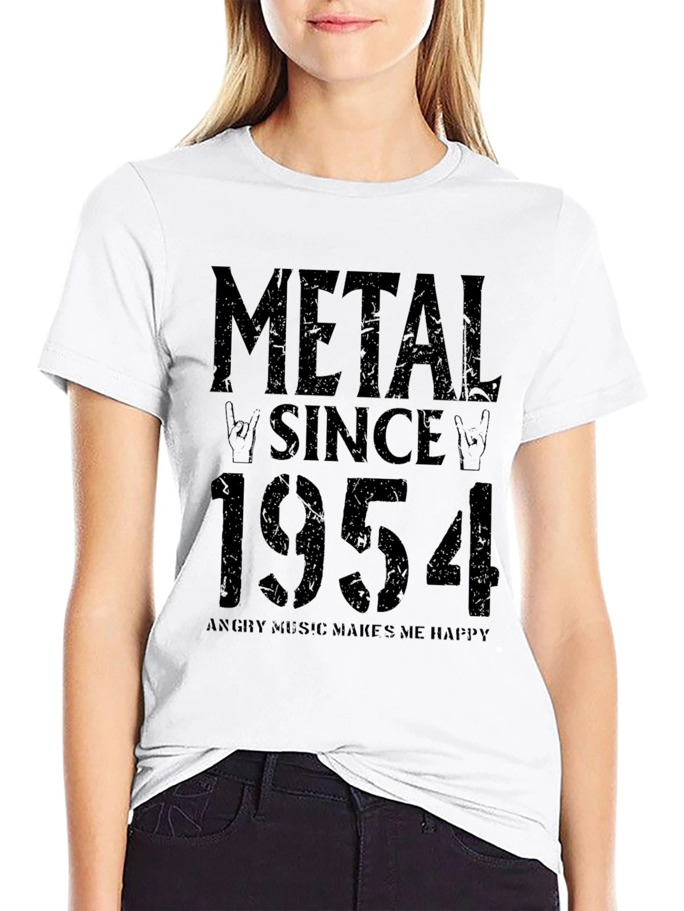 Black Metal Since 1954 Graphic Tee view 9