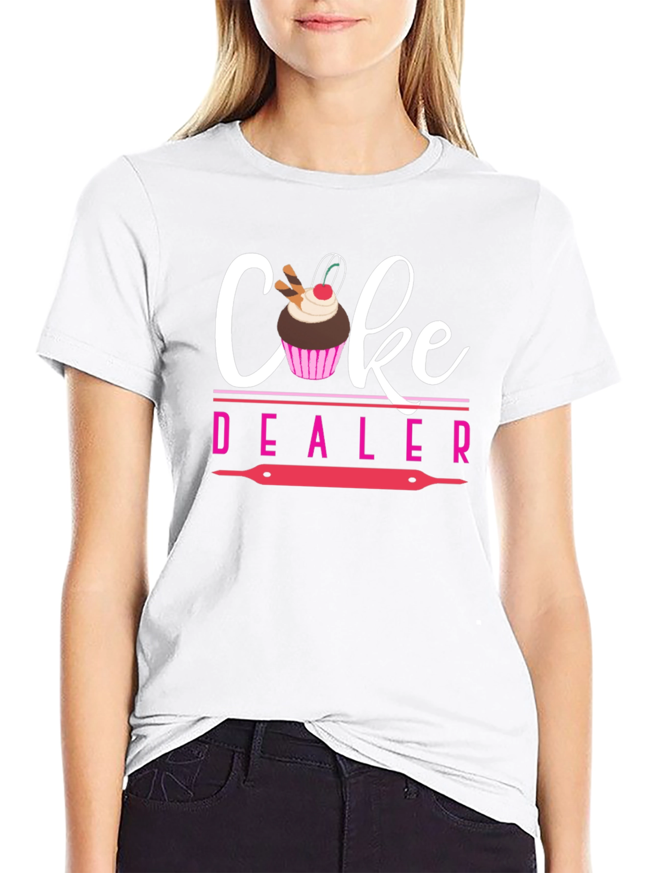 Black Cake Dealer Graphic T-Shirt view 9
