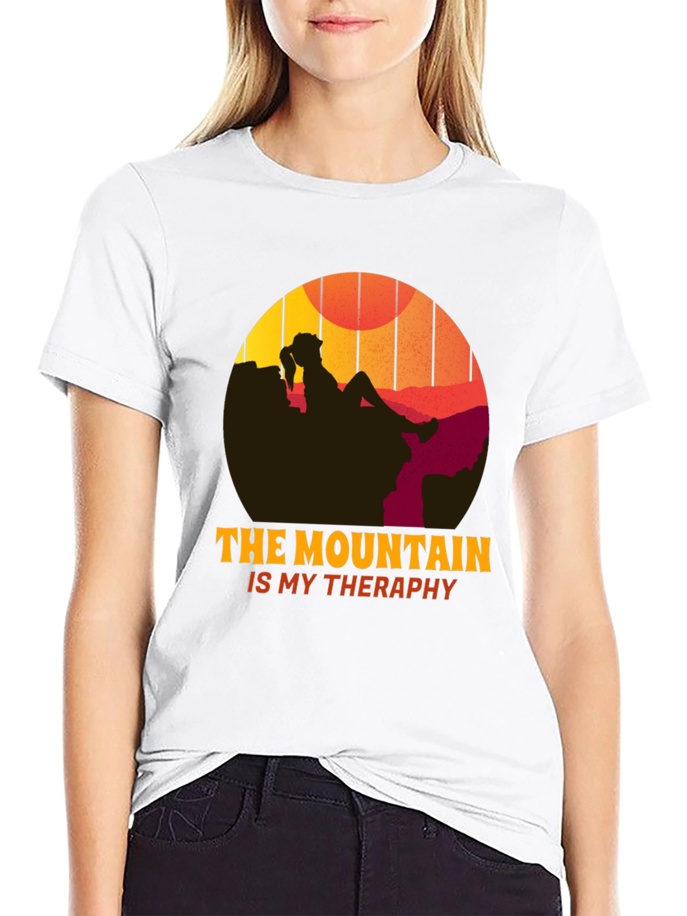 Black Mountain Therapy T-Shirt view 9