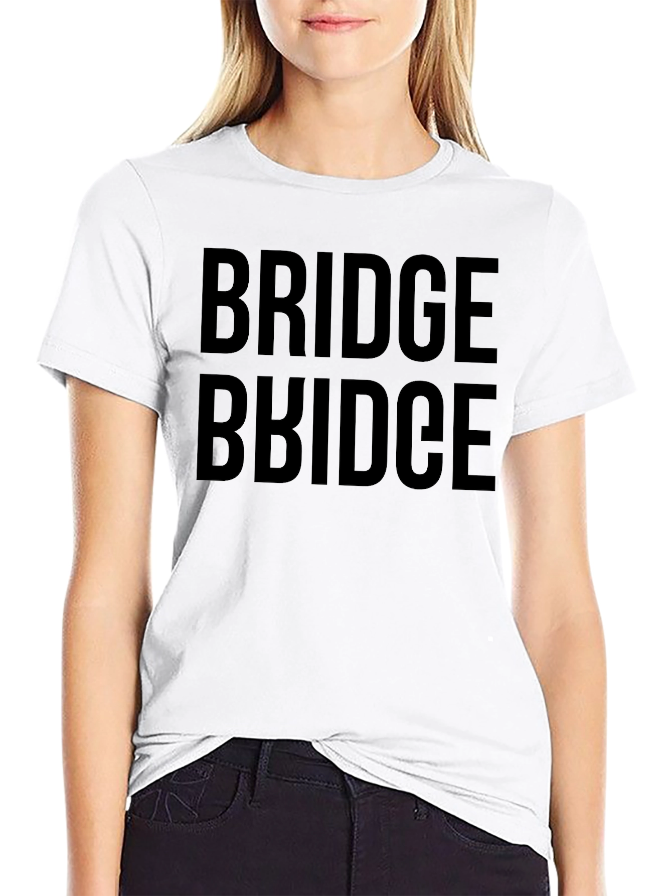 Black Bridge Bbidce Graphic Tee - Funny Men's T-Shirt view 9