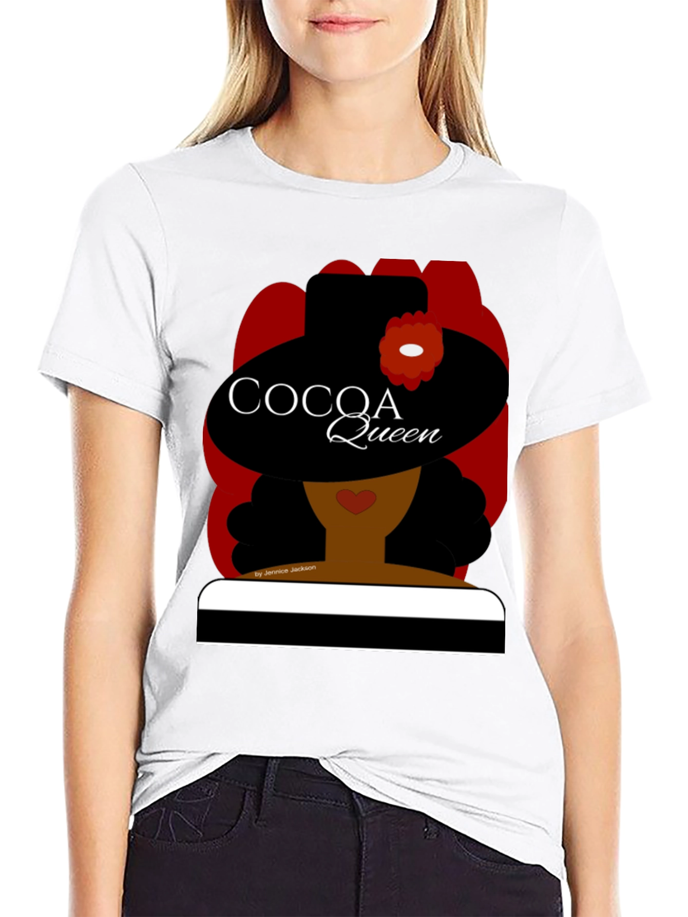 Black Cocoa Queen Graphic Tee - Stylish Statement Shirt view 9
