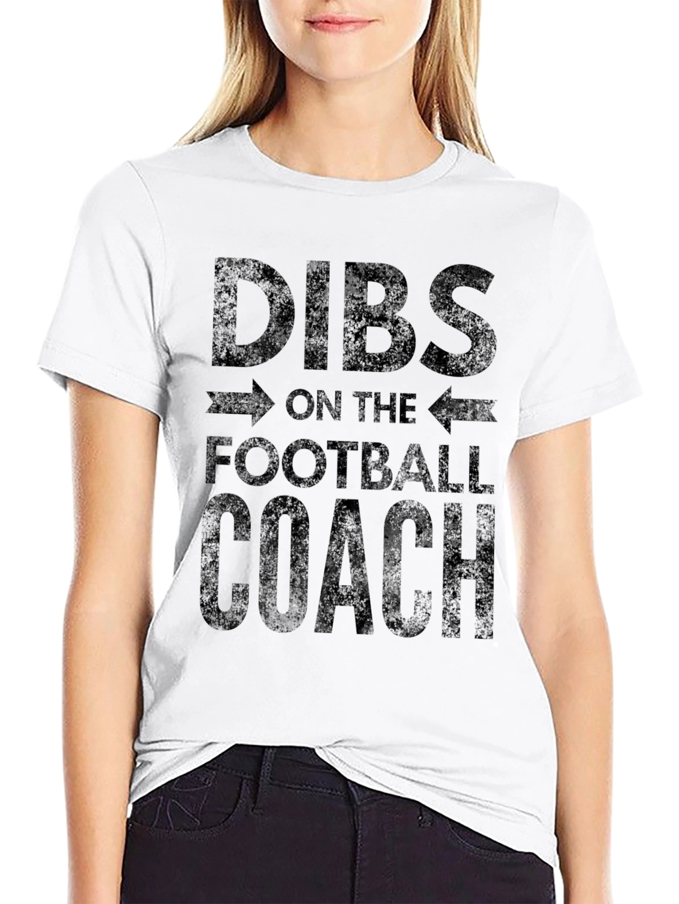 Black Dibs on the Football Coach Graphic Tee view 9