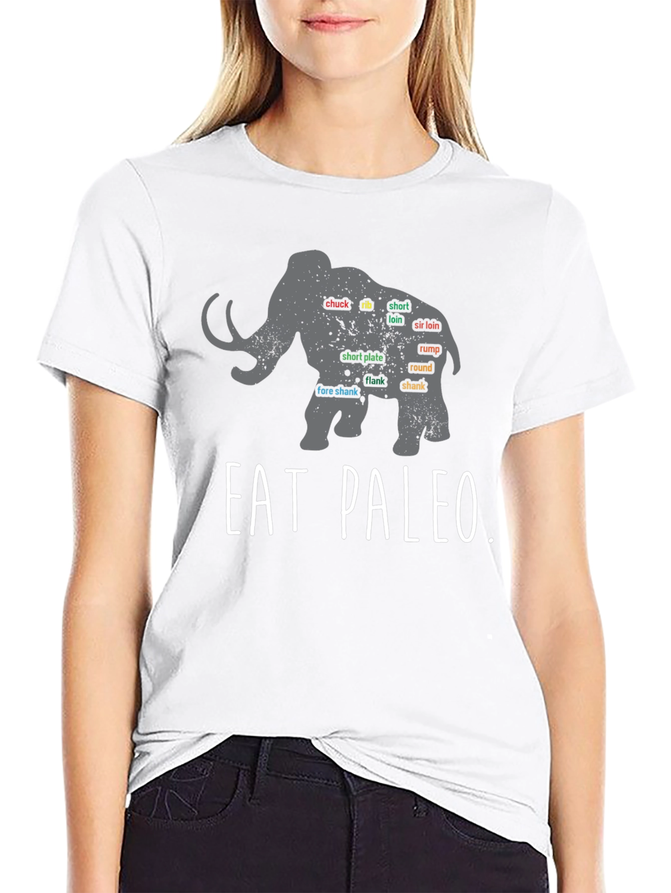 Eat Paleo Mammoth T-Shirt - 9