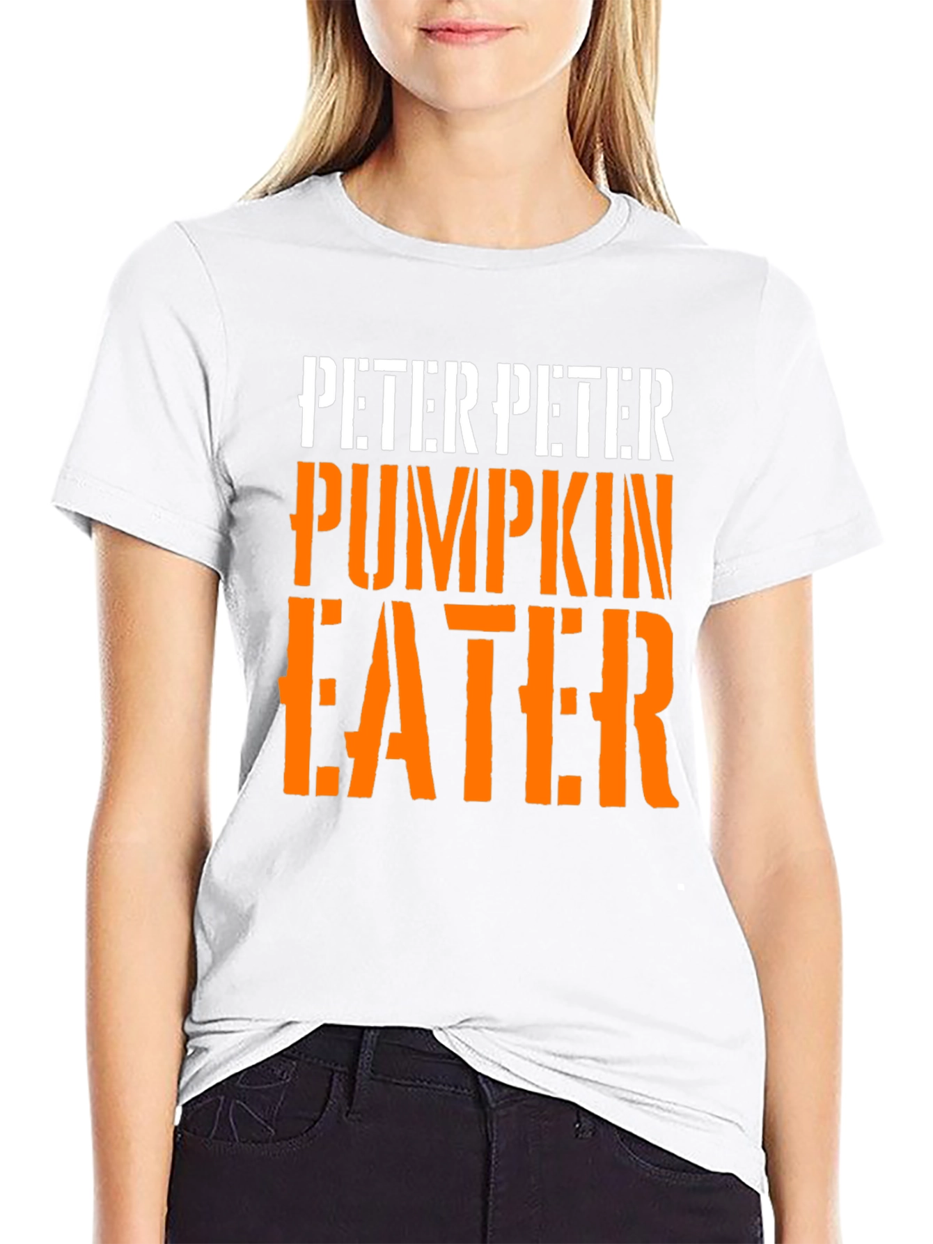 Black Peter Pumpkin Eater T-Shirt view 9