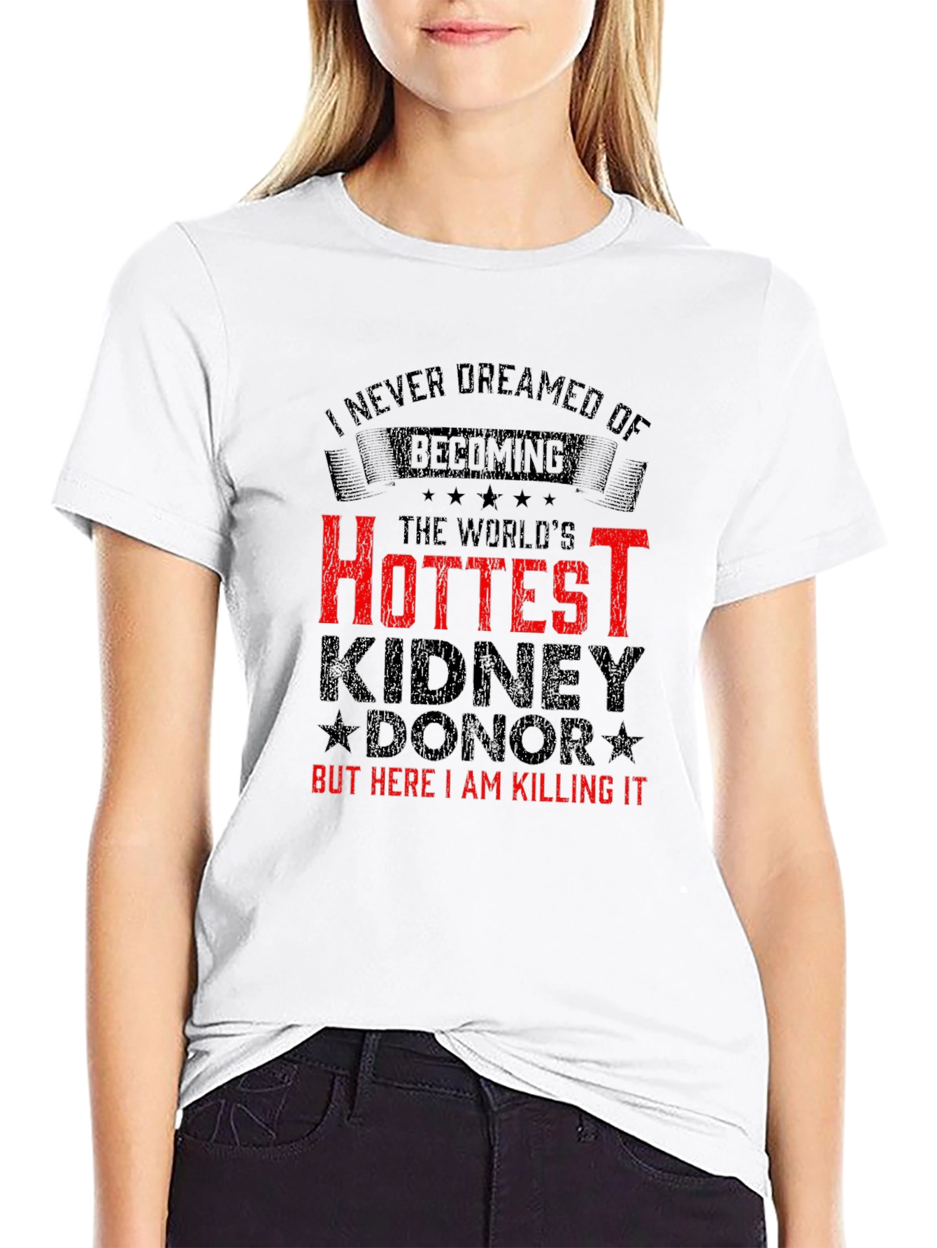 Black Hottest Kidney Donor T-Shirt view 9