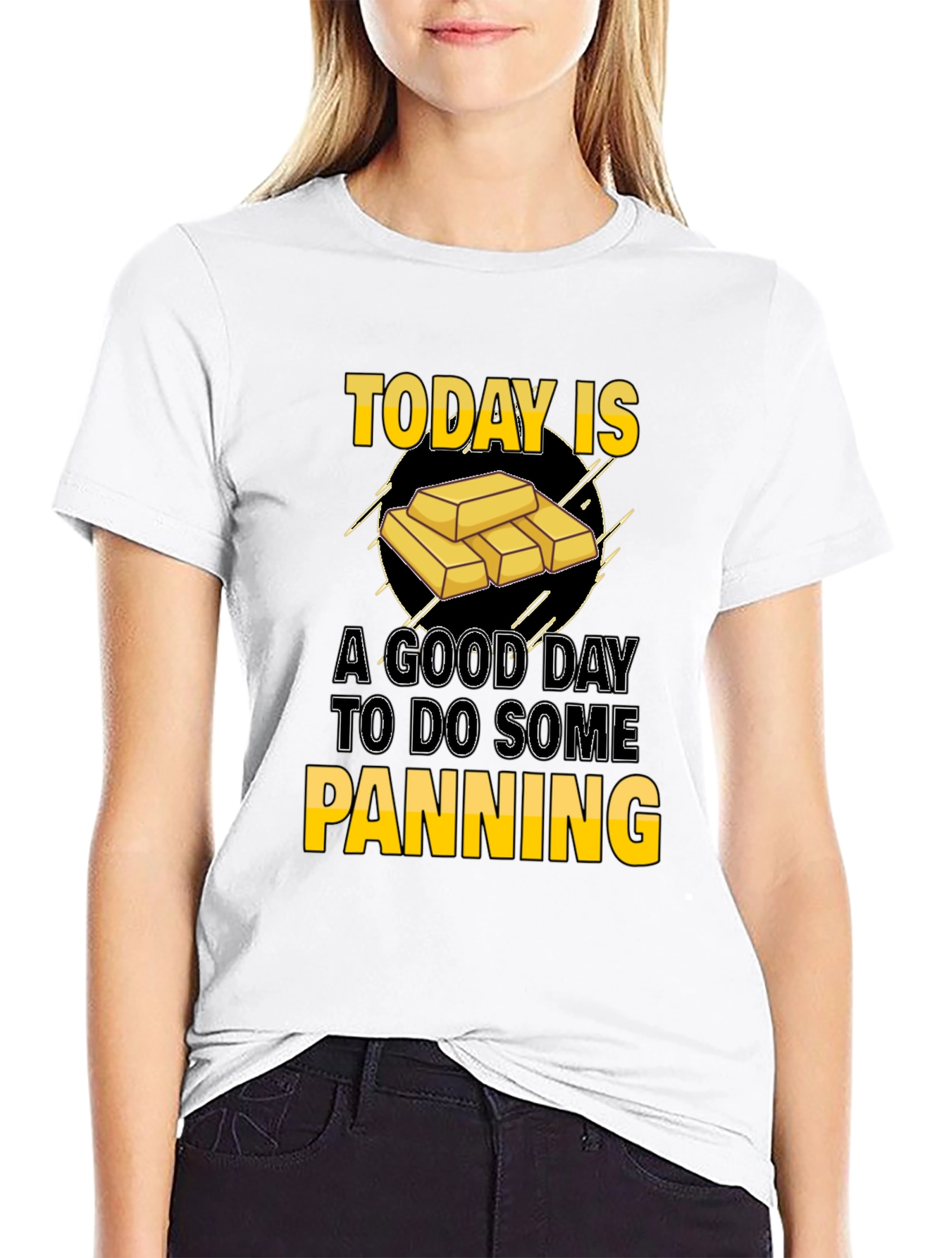 Black Today Is A Good Day To Do Some Panning T-Shirt view 9