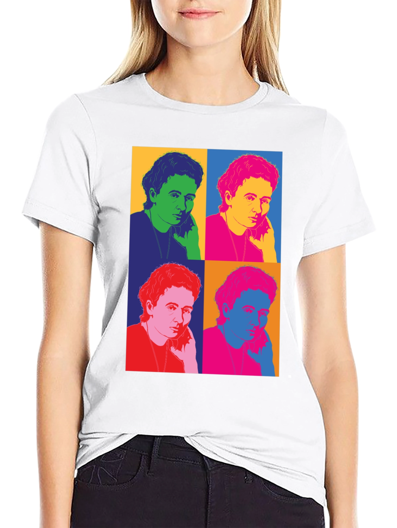 Black Pop Art T-Shirt view 9