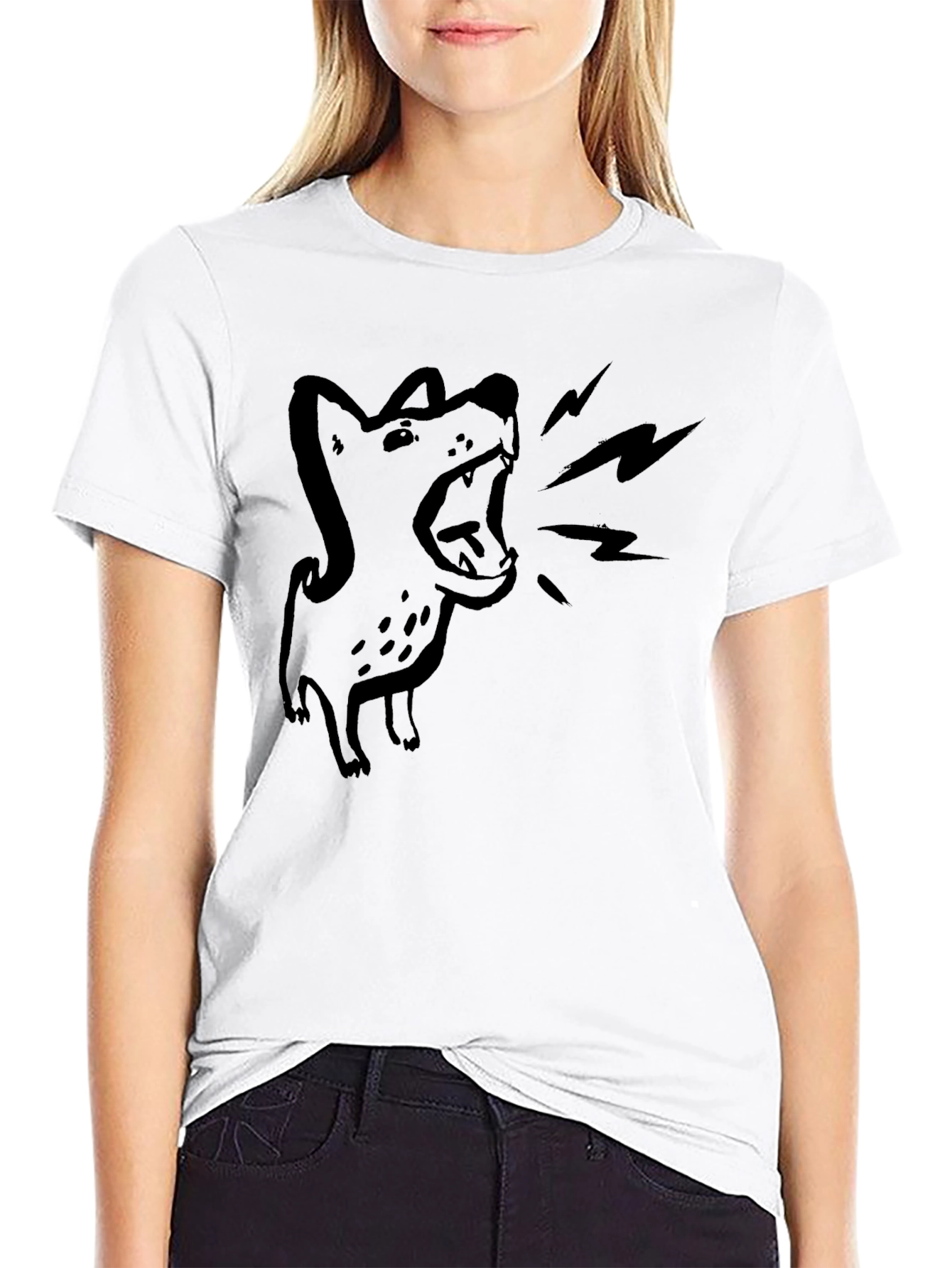 Barking Dog Graphic Tee - Men's Black T-Shirt - 9