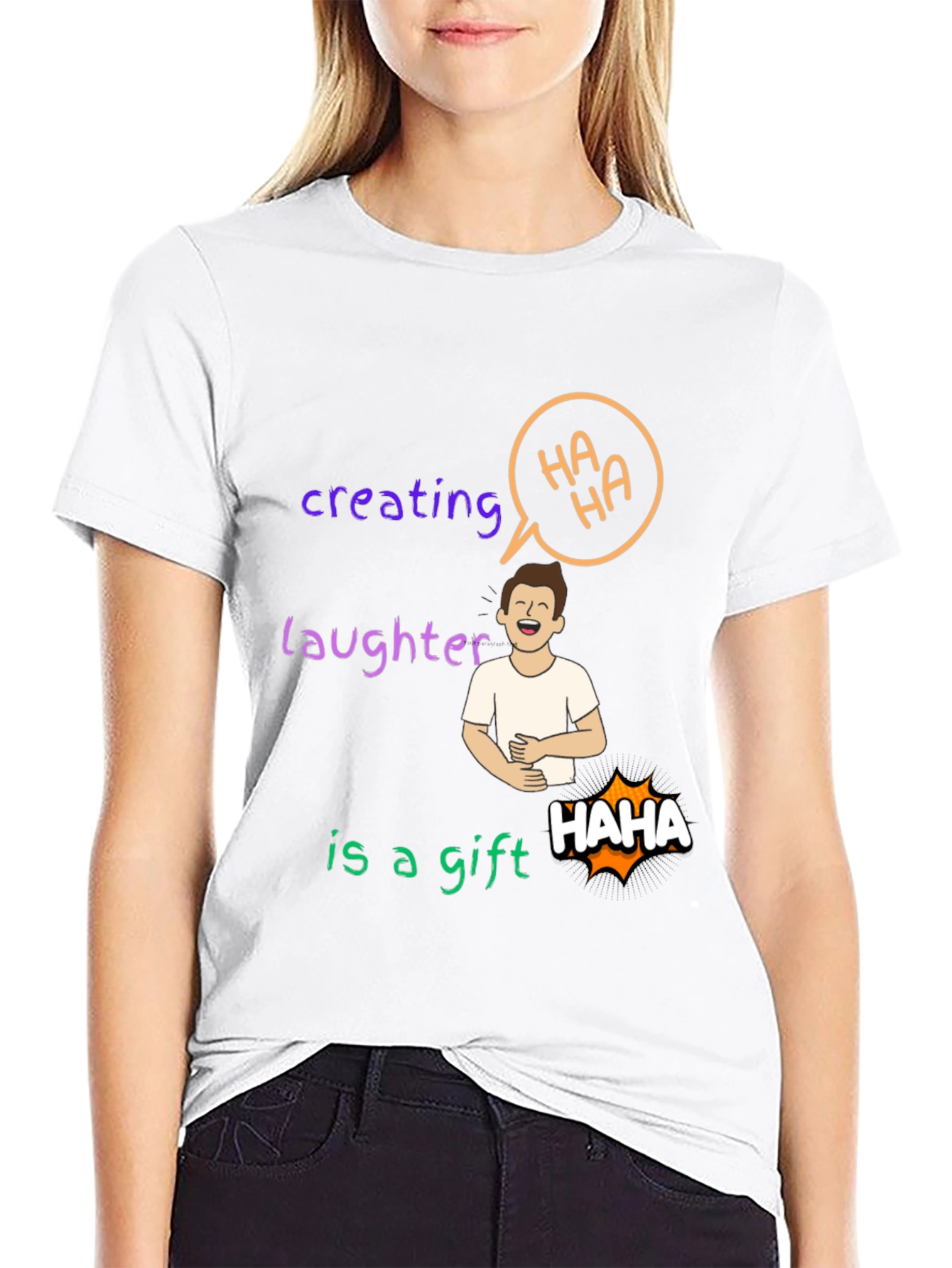 Creating Laughter Gift T-Shirt - 9