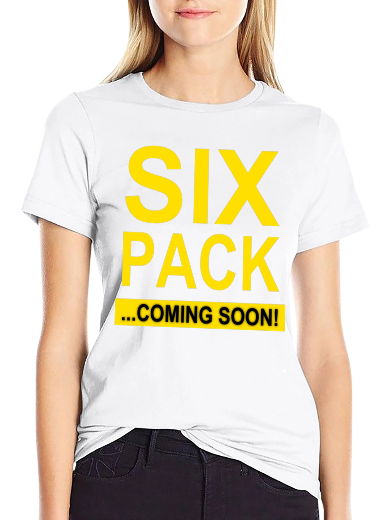 Black Six Pack Coming Soon T-Shirt view 9