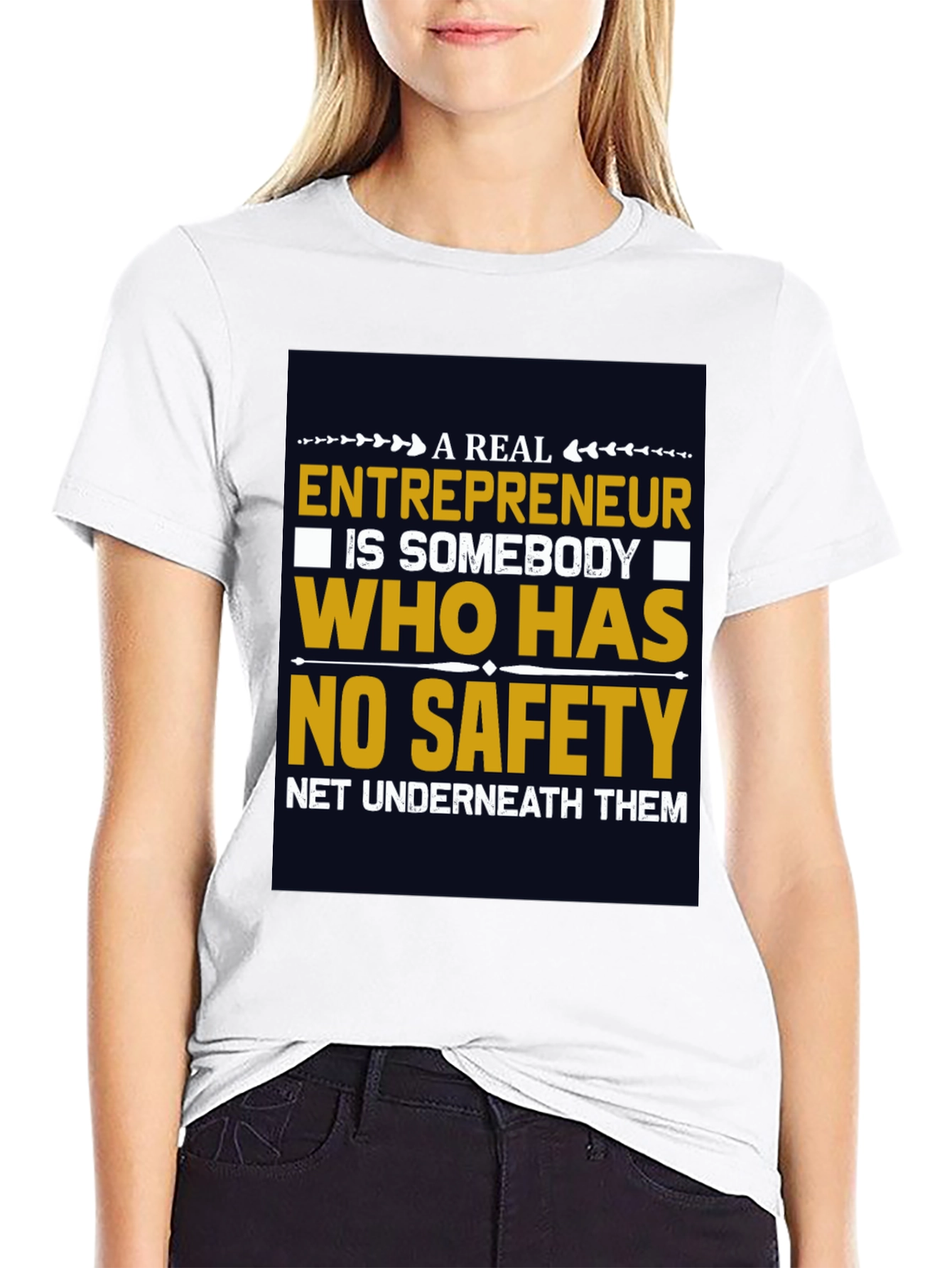 Entrepreneurship T-Shirt - No Safety Net - 9