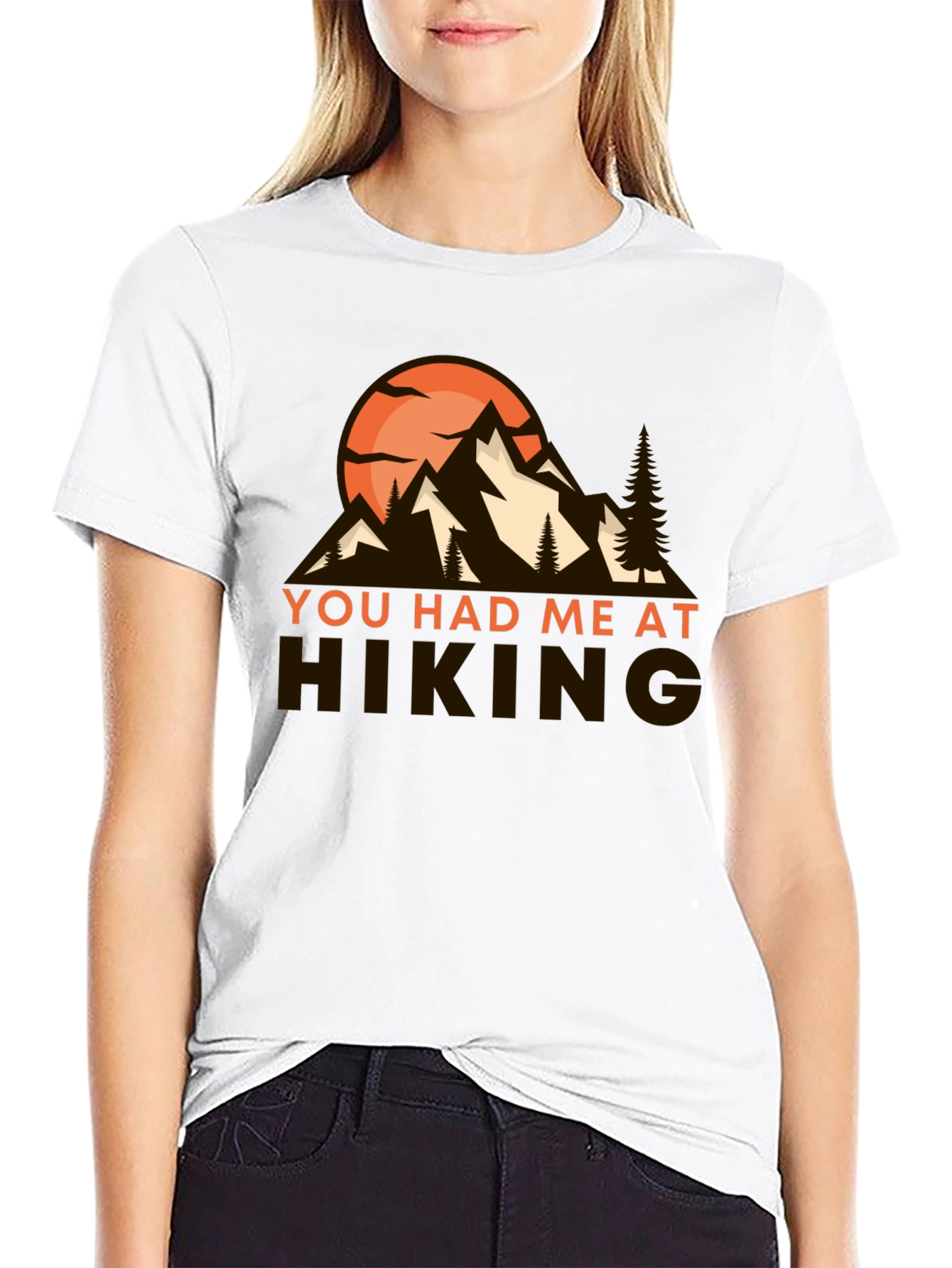 Hiking Graphic Tee - You Had Me At Hiking - 9