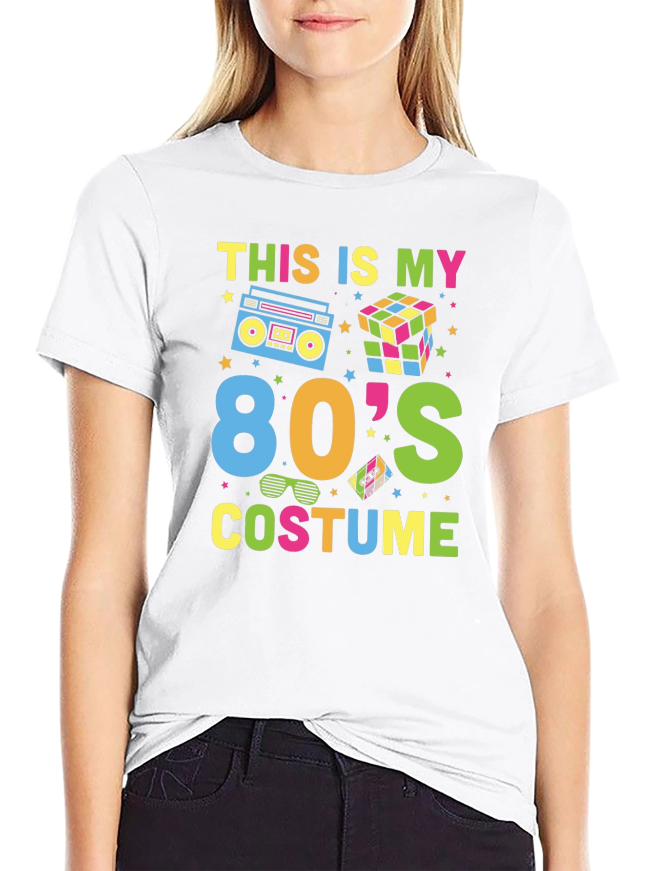 80's Costume T-Shirt - Retro Style - 9