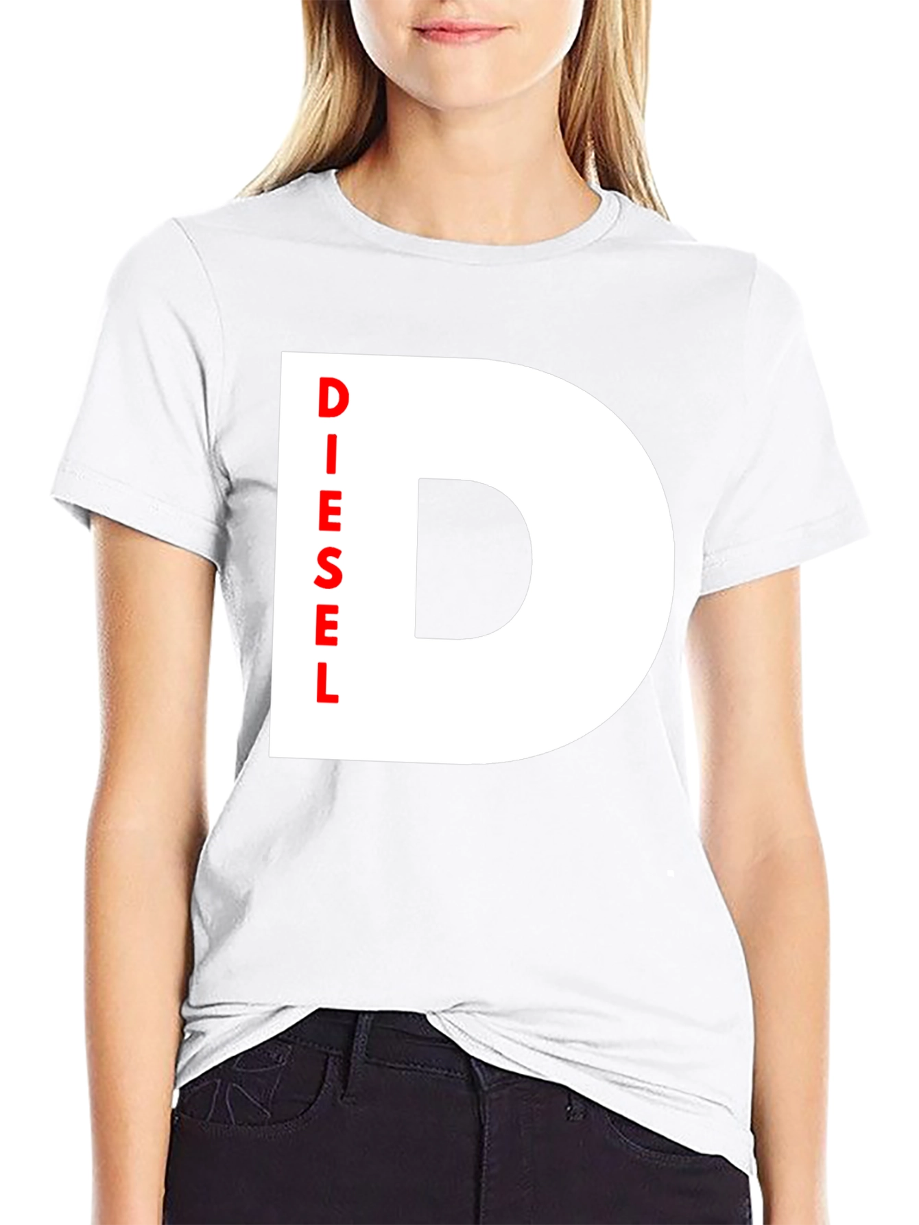 Black Diesel Graphic Tee - Modern Casual Style view 9