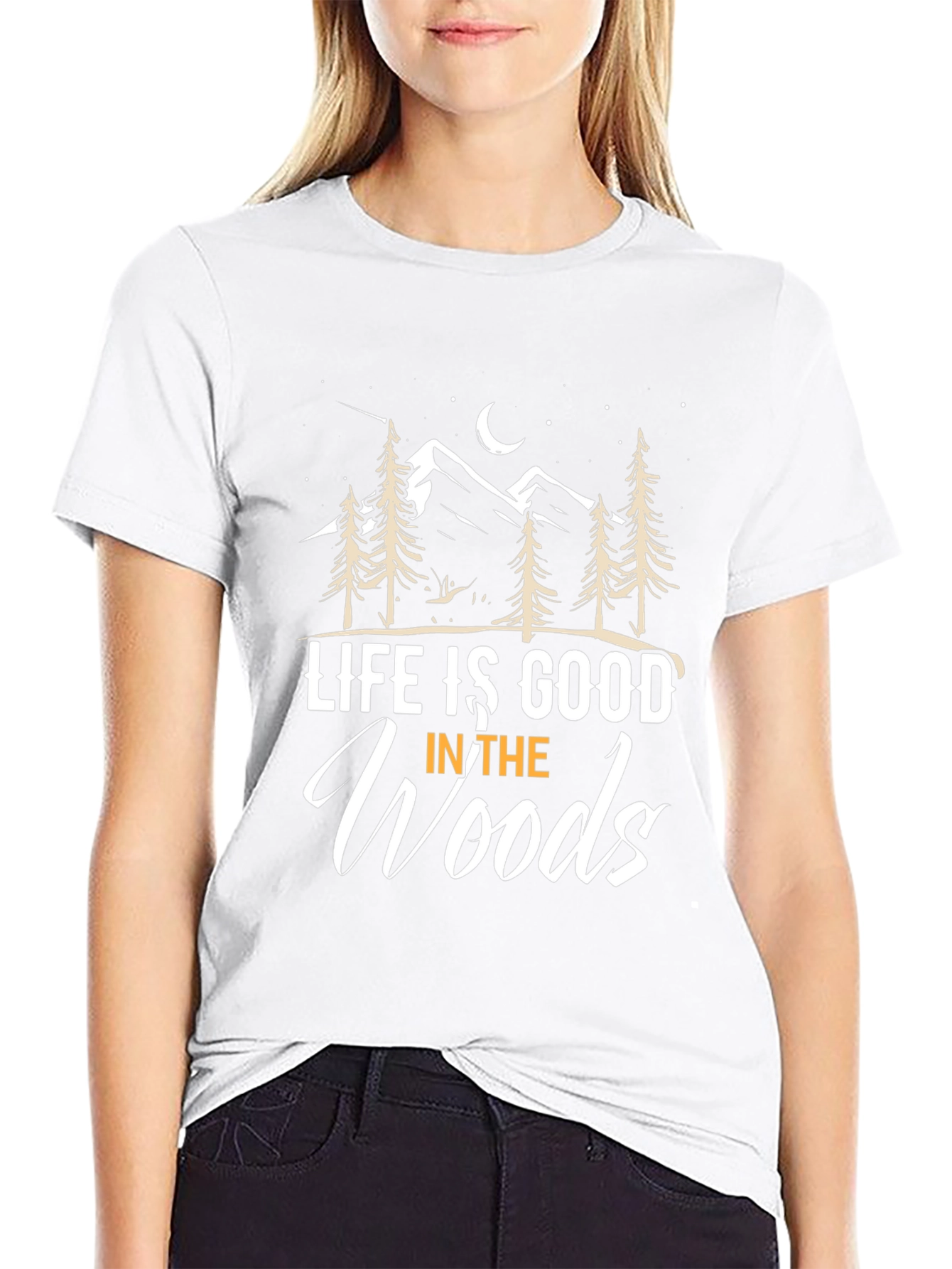 Black Life is Good in the Woods T-Shirt view 9