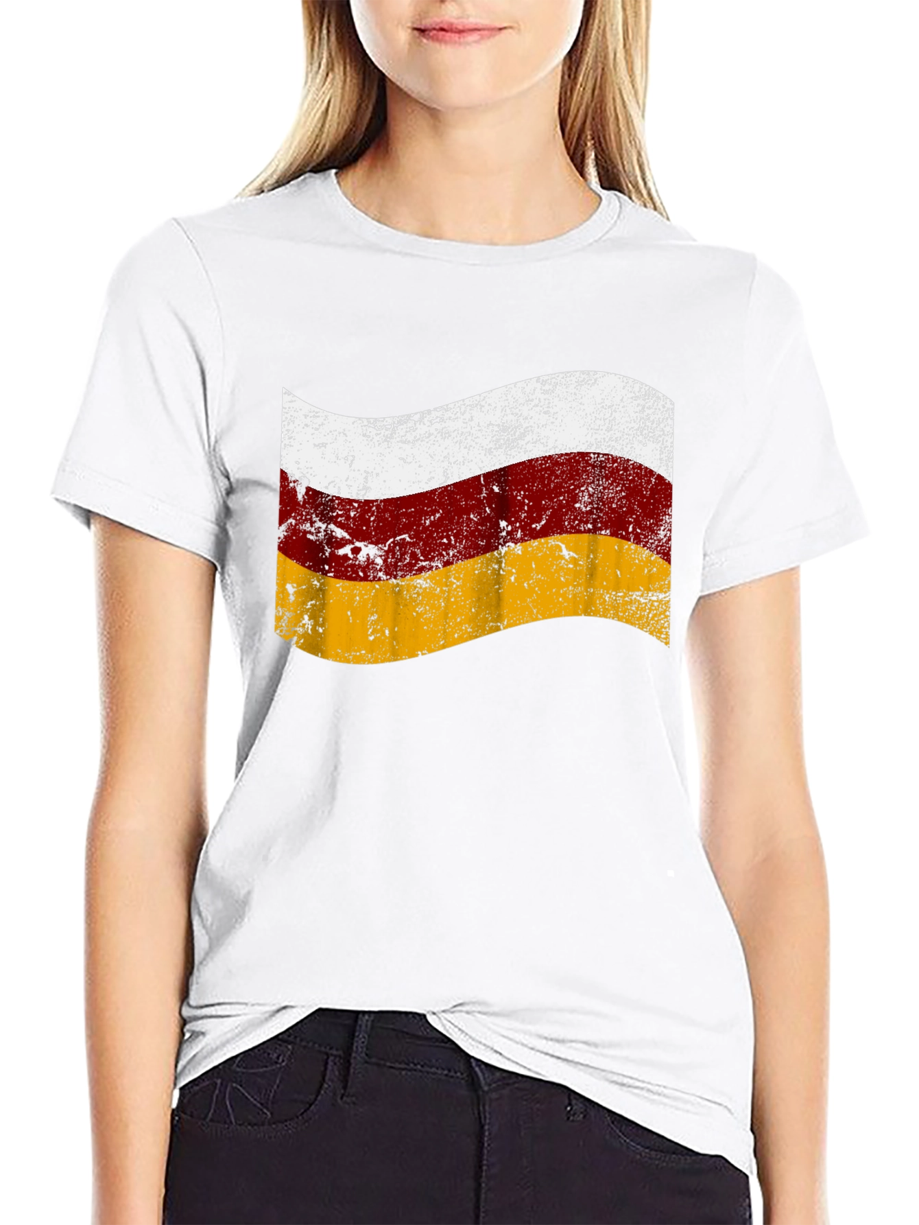 Vintage South Ossetia Flag T-Shirt - 9