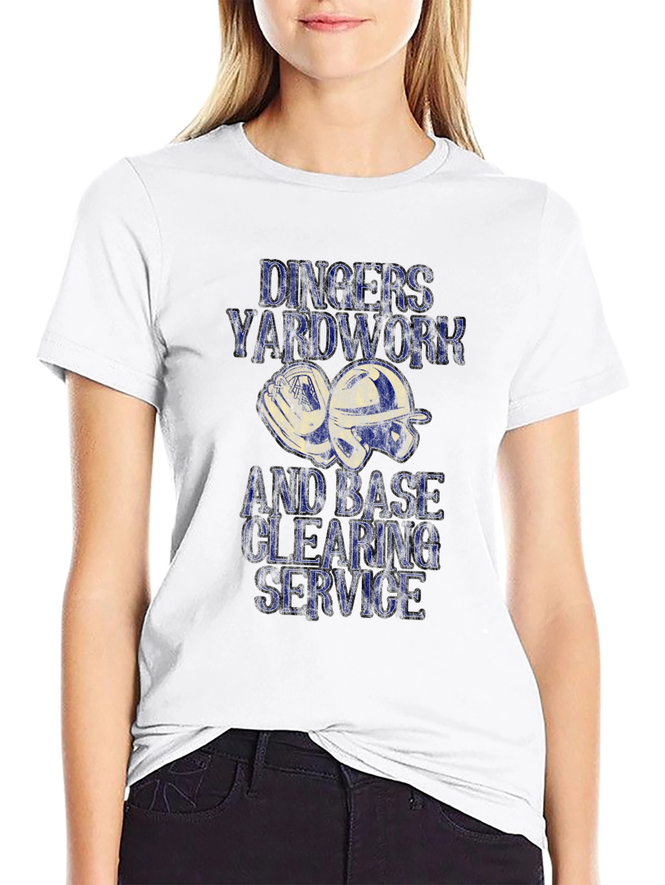 Dinger Yardwork Baseball Graphic Tee - 9